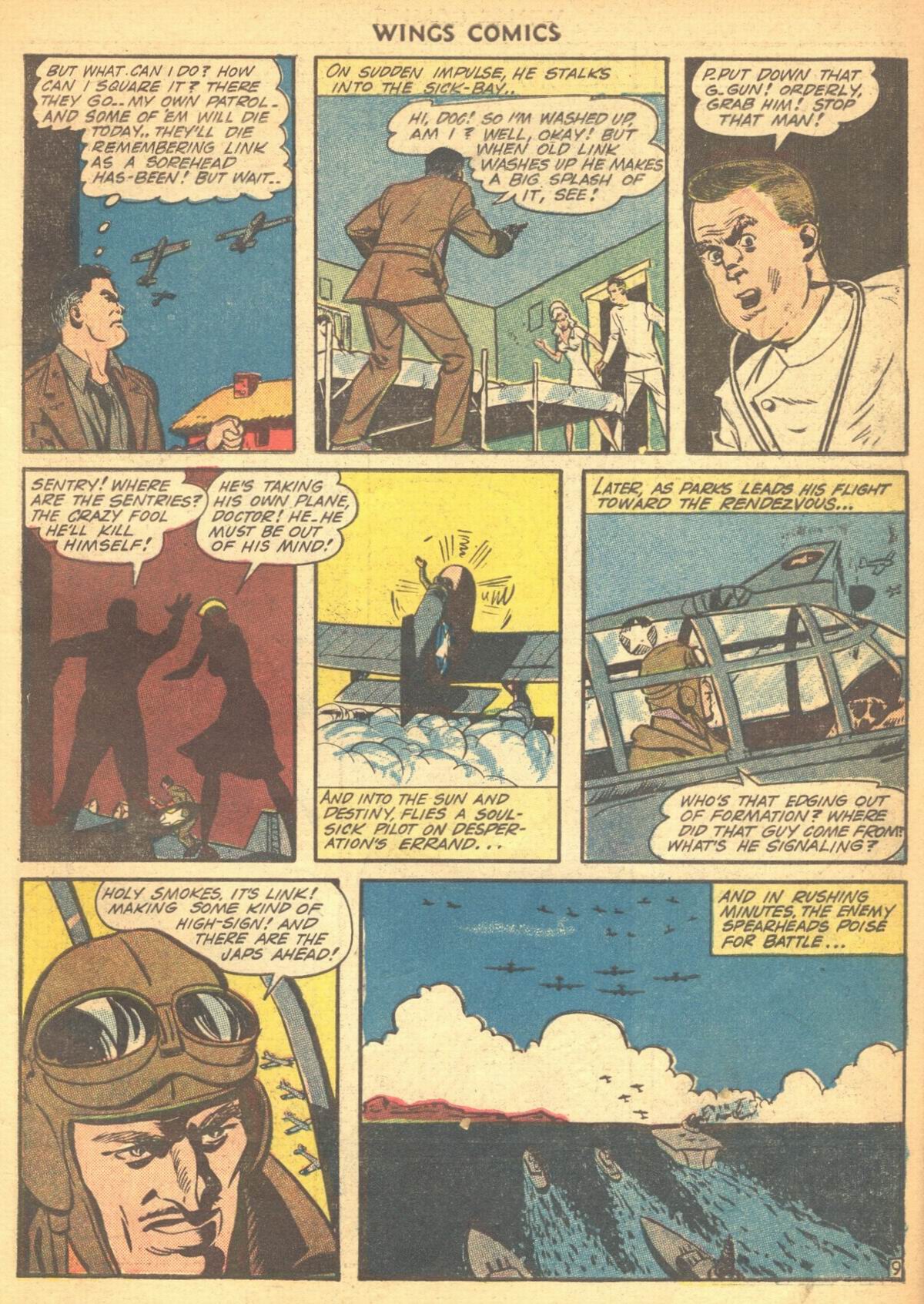 Read online Wings Comics comic -  Issue #35 - 11