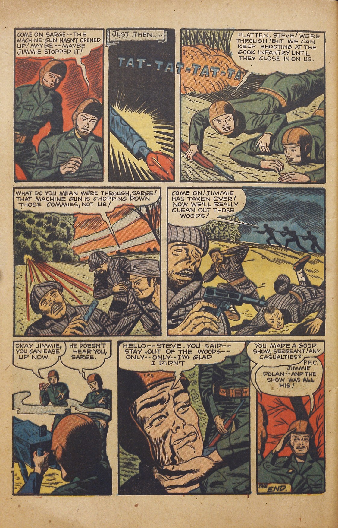 Read online G-I in Battle (1952) comic -  Issue #3 - 32