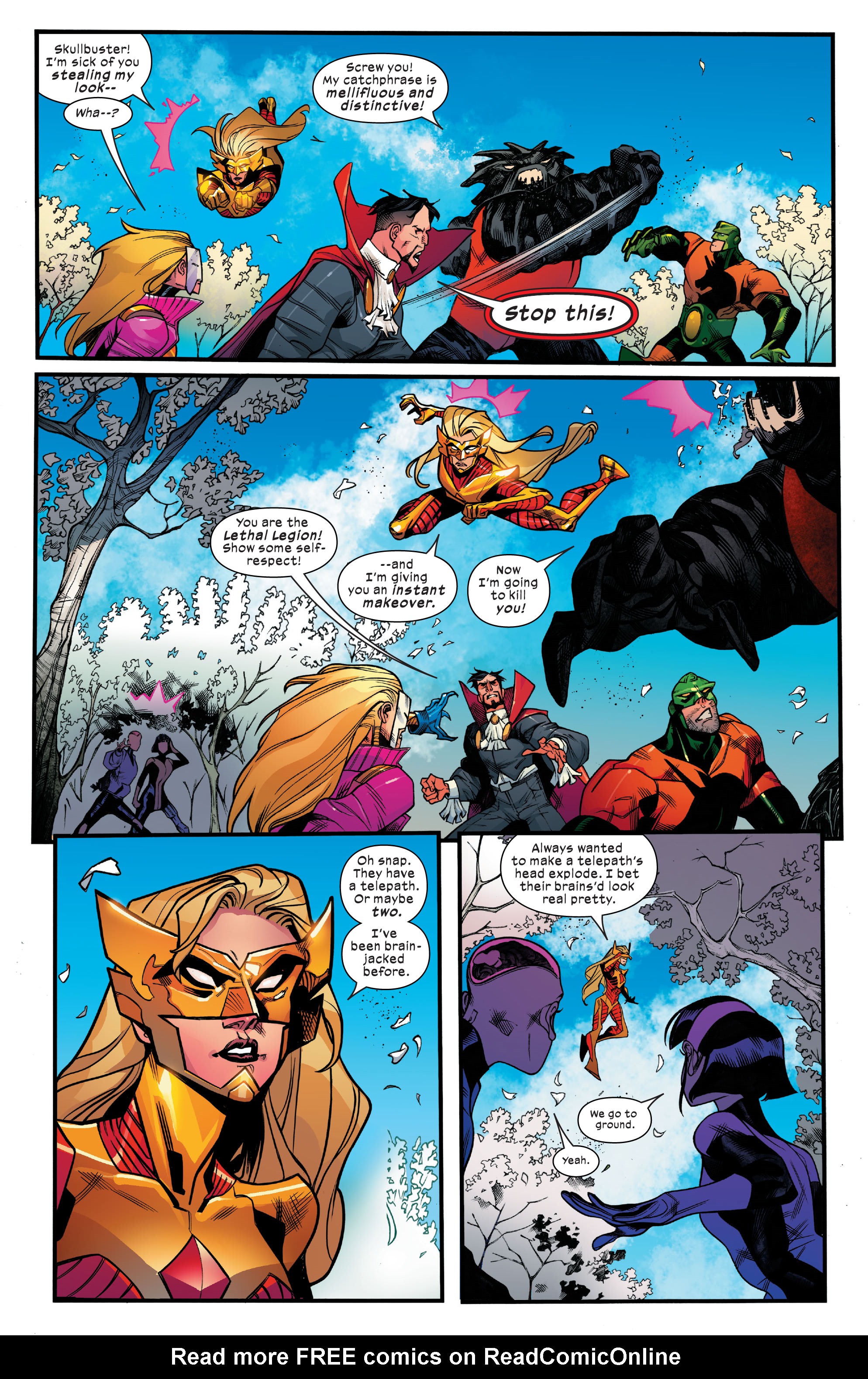 Read online New Mutants Lethal Legion comic -  Issue #4 - 5