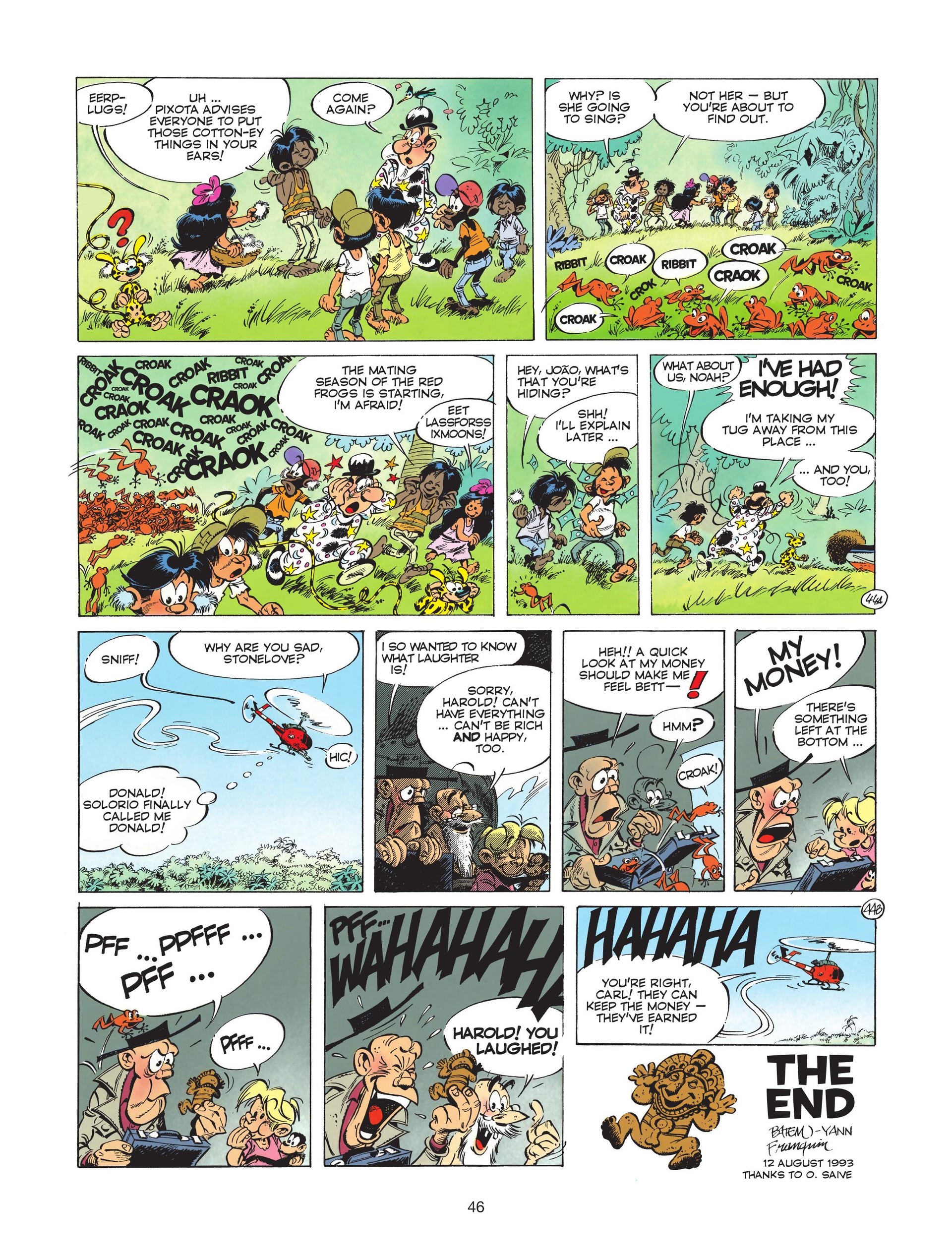 Read online Marsupilami comic -  Issue #8 - 48