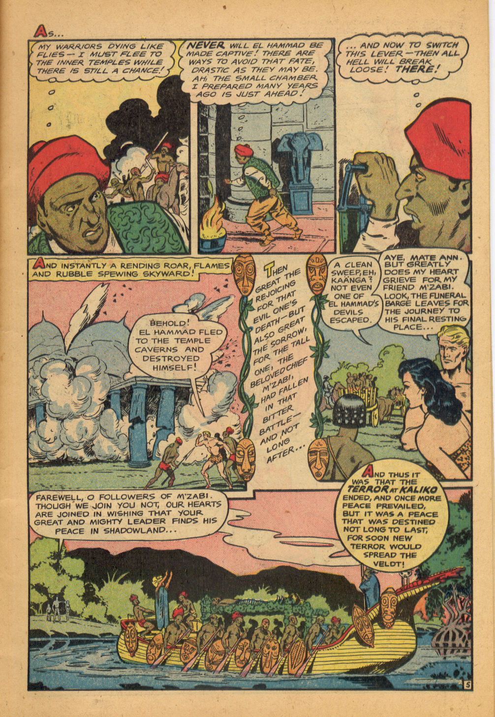 Read online Kaänga Comics comic -  Issue #5 - 7
