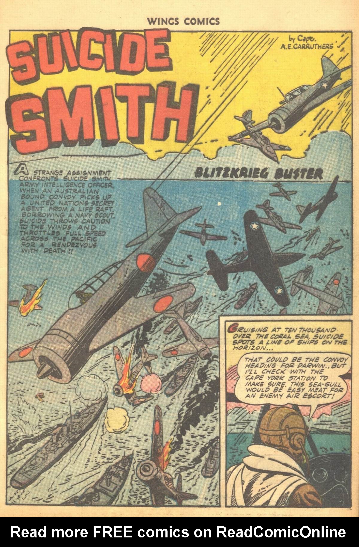 Read online Wings Comics comic -  Issue #35 - 15