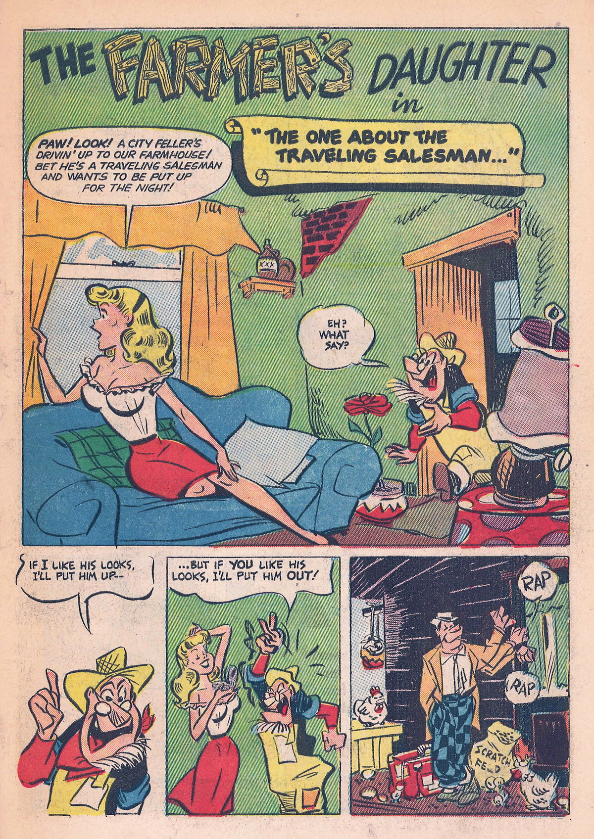 Read online The Farmer's Daughter comic -  Issue #1 - 3