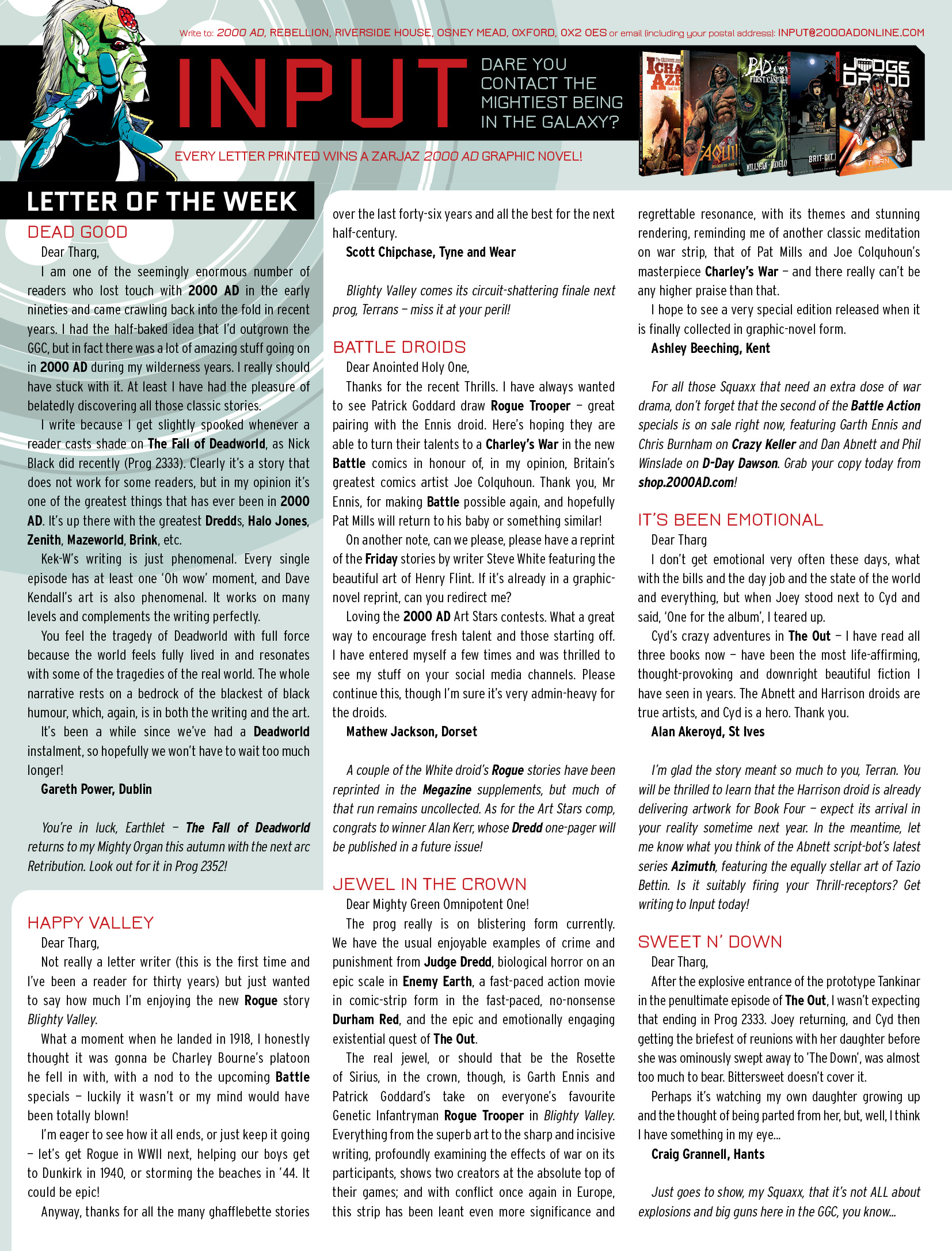 Read online 2000 AD comic -  Issue #2338 - 31