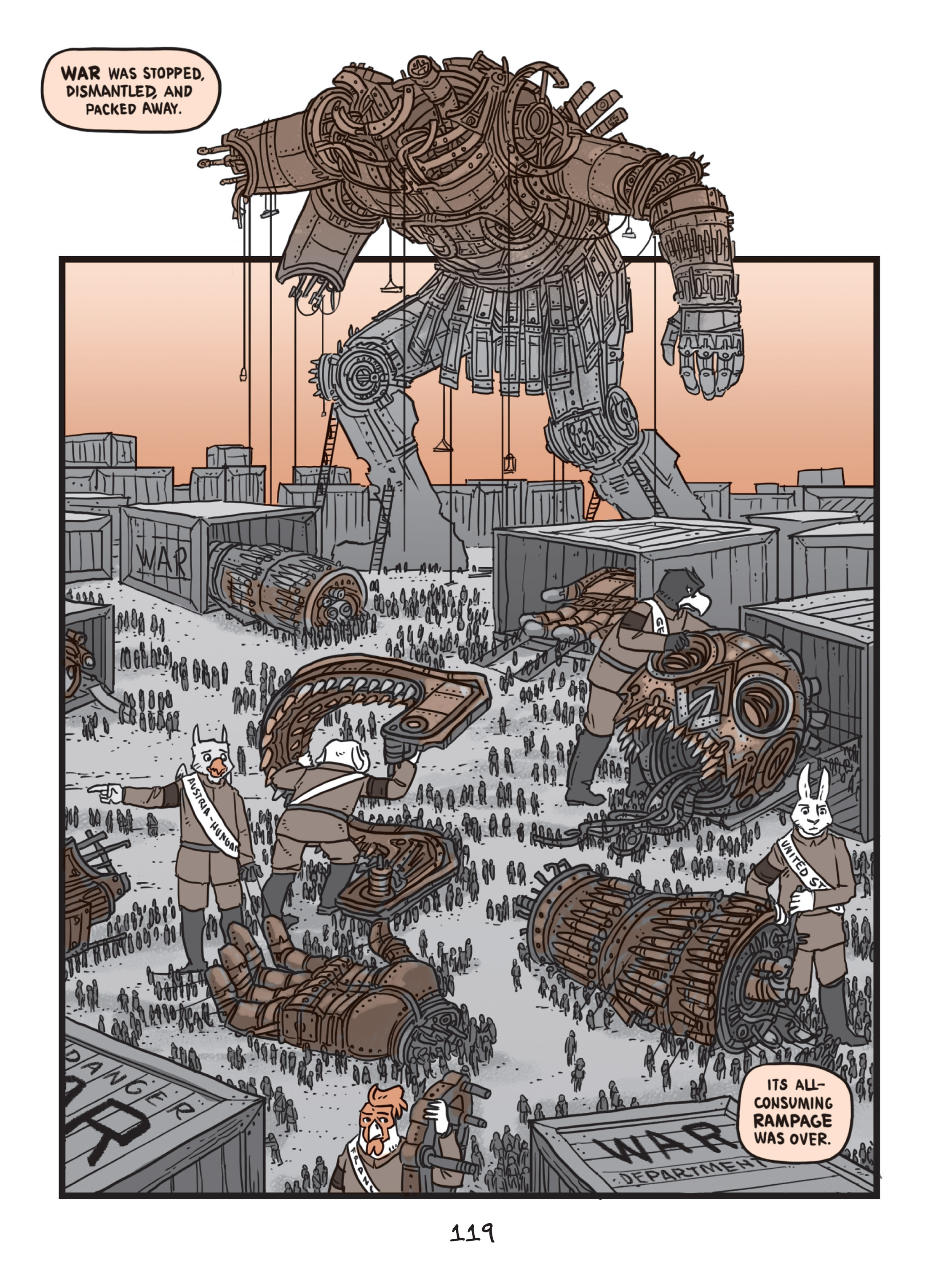 Read online Nathan Hale's Hazardous Tales comic -  Issue # TPB 4 - 115