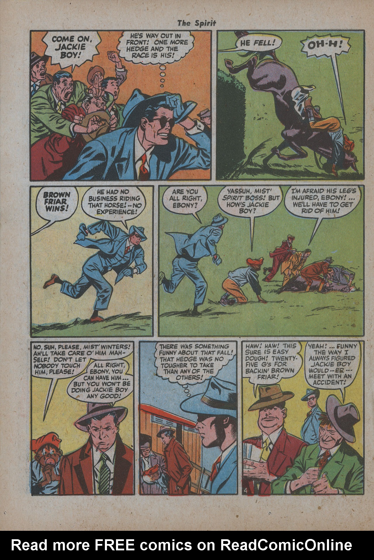 Read online The Spirit (1944) comic -  Issue #16 - 14