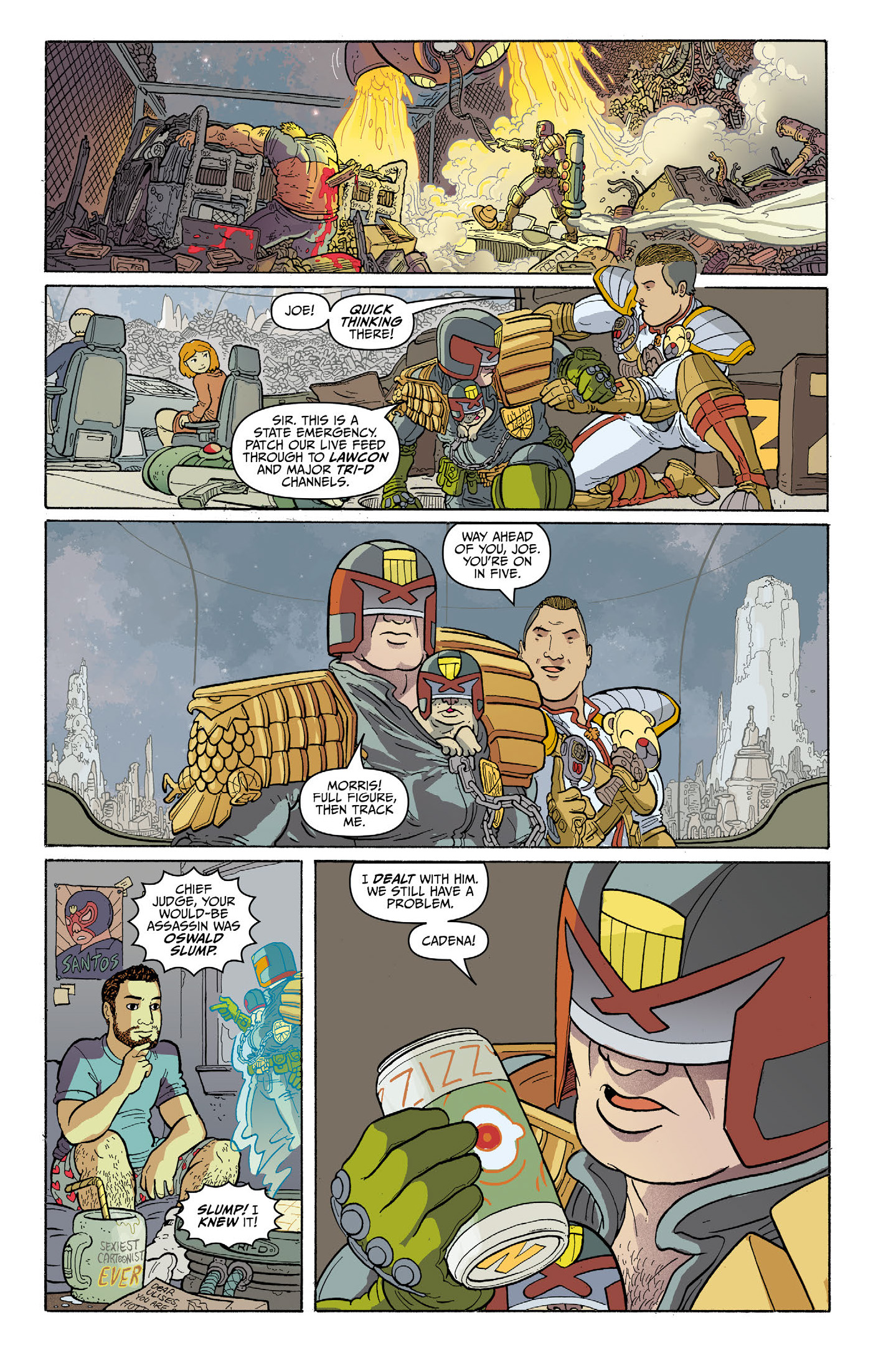 Read online Judge Dredd Megazine (Vol. 5) comic -  Issue #455 - 101