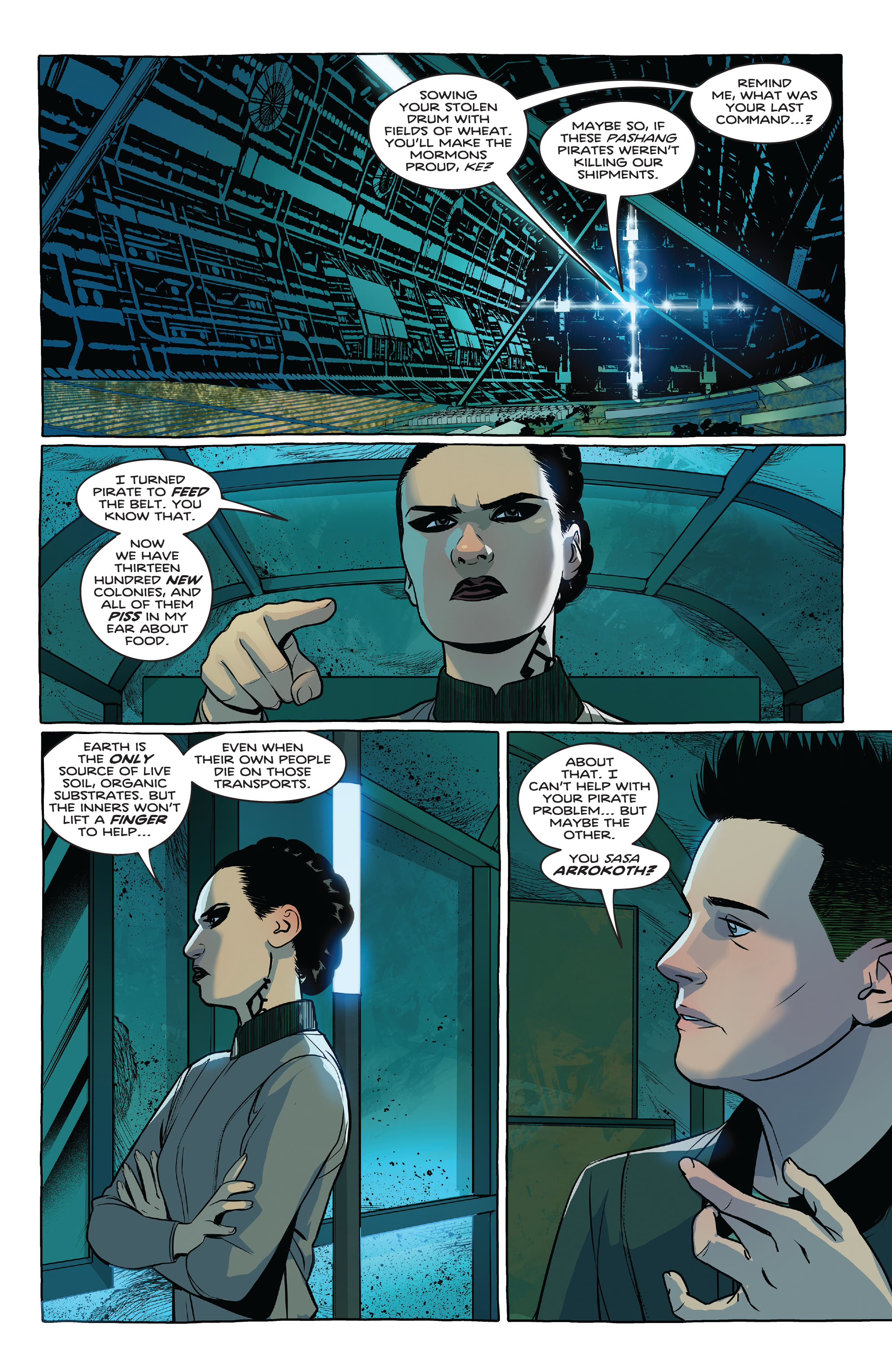 Read online The Expanse: Dragon Tooth comic -  Issue #1 - 21