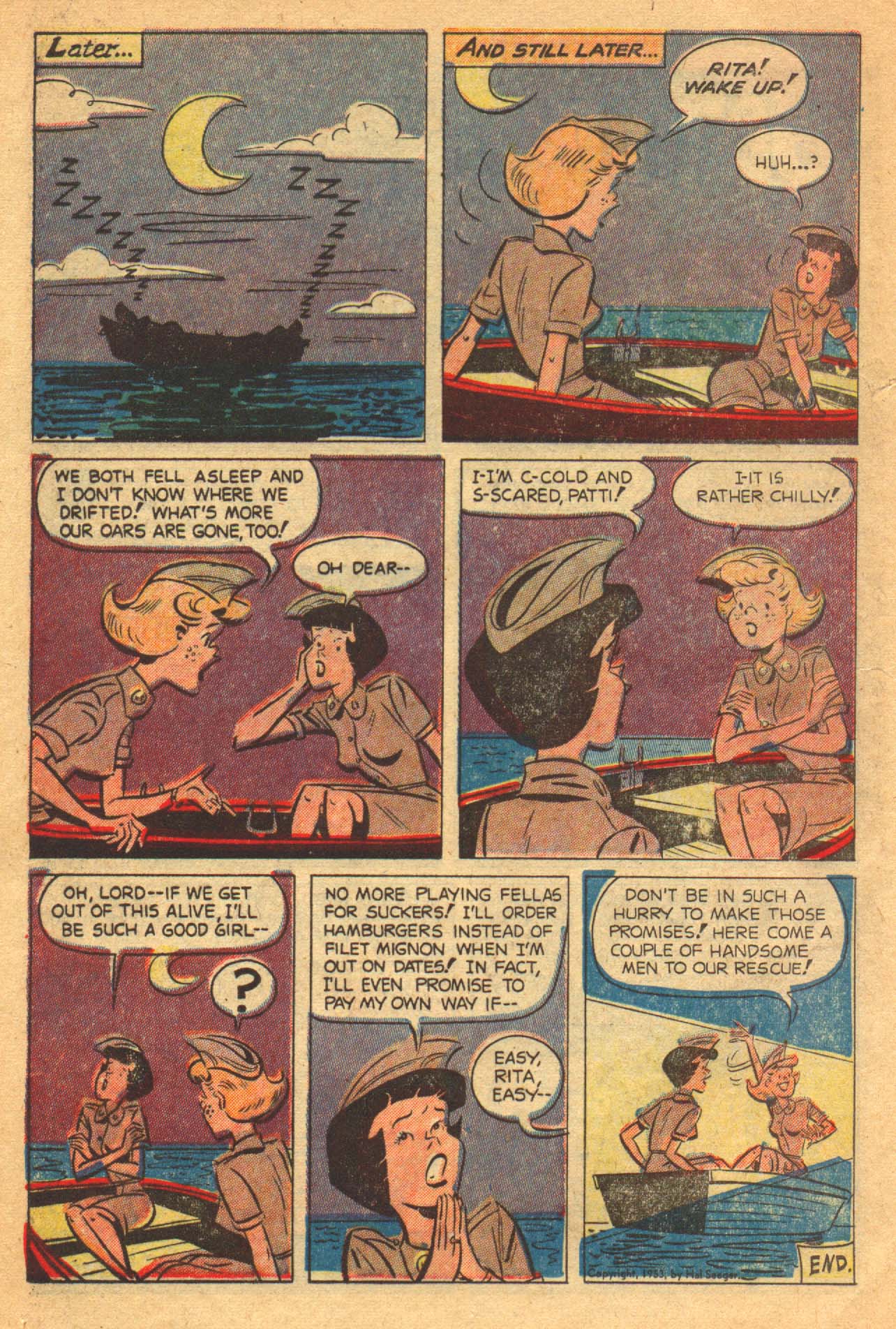 Read online G. I. Jane (1953) comic -  Issue #5 - 21