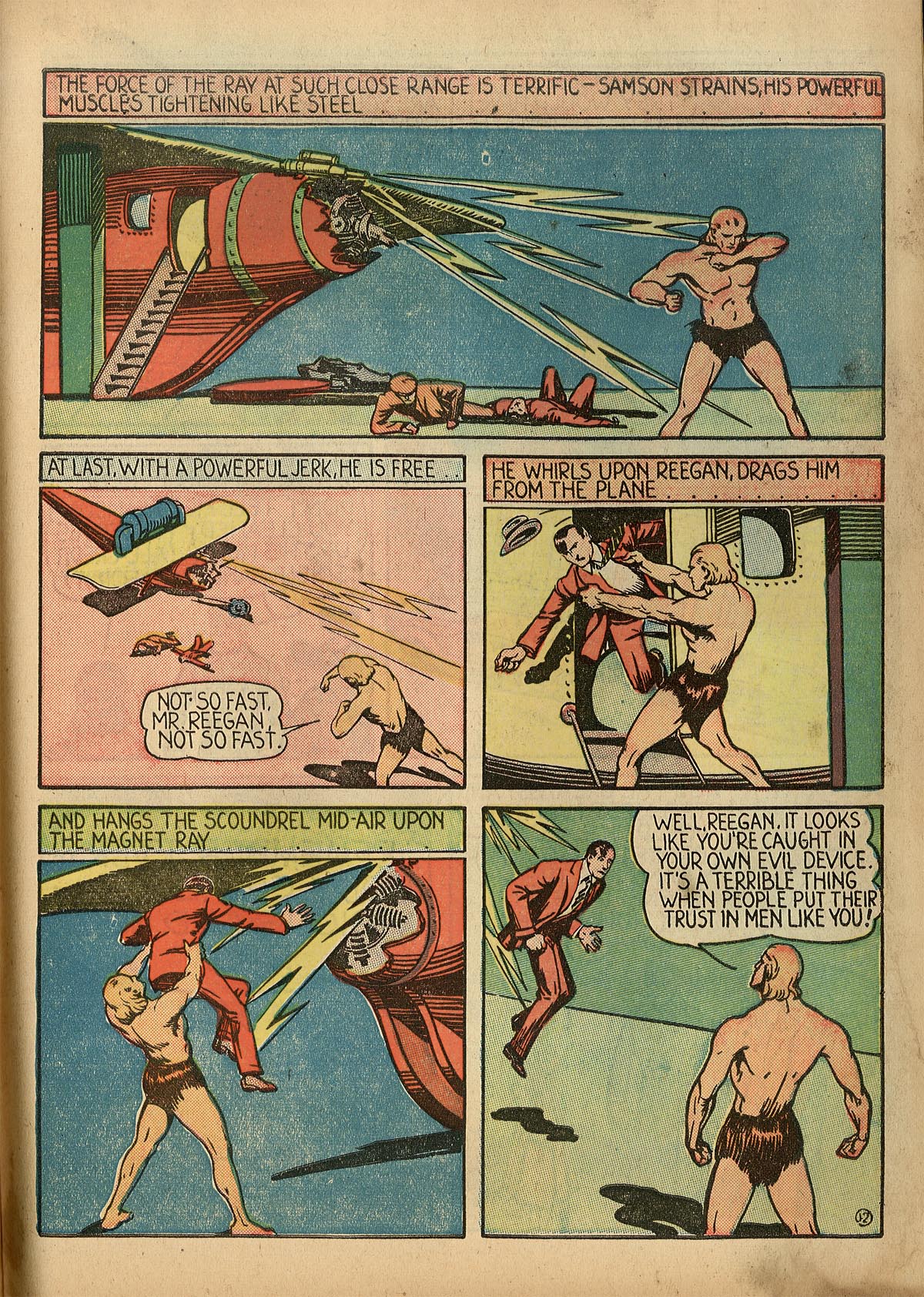 Read online Samson (1940) comic -  Issue #1 - 60