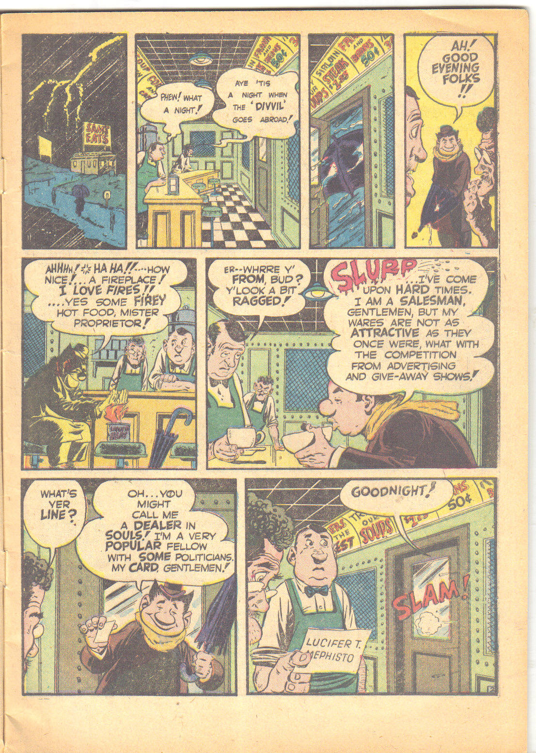 Read online The Spirit (1952) comic -  Issue #4 - 5