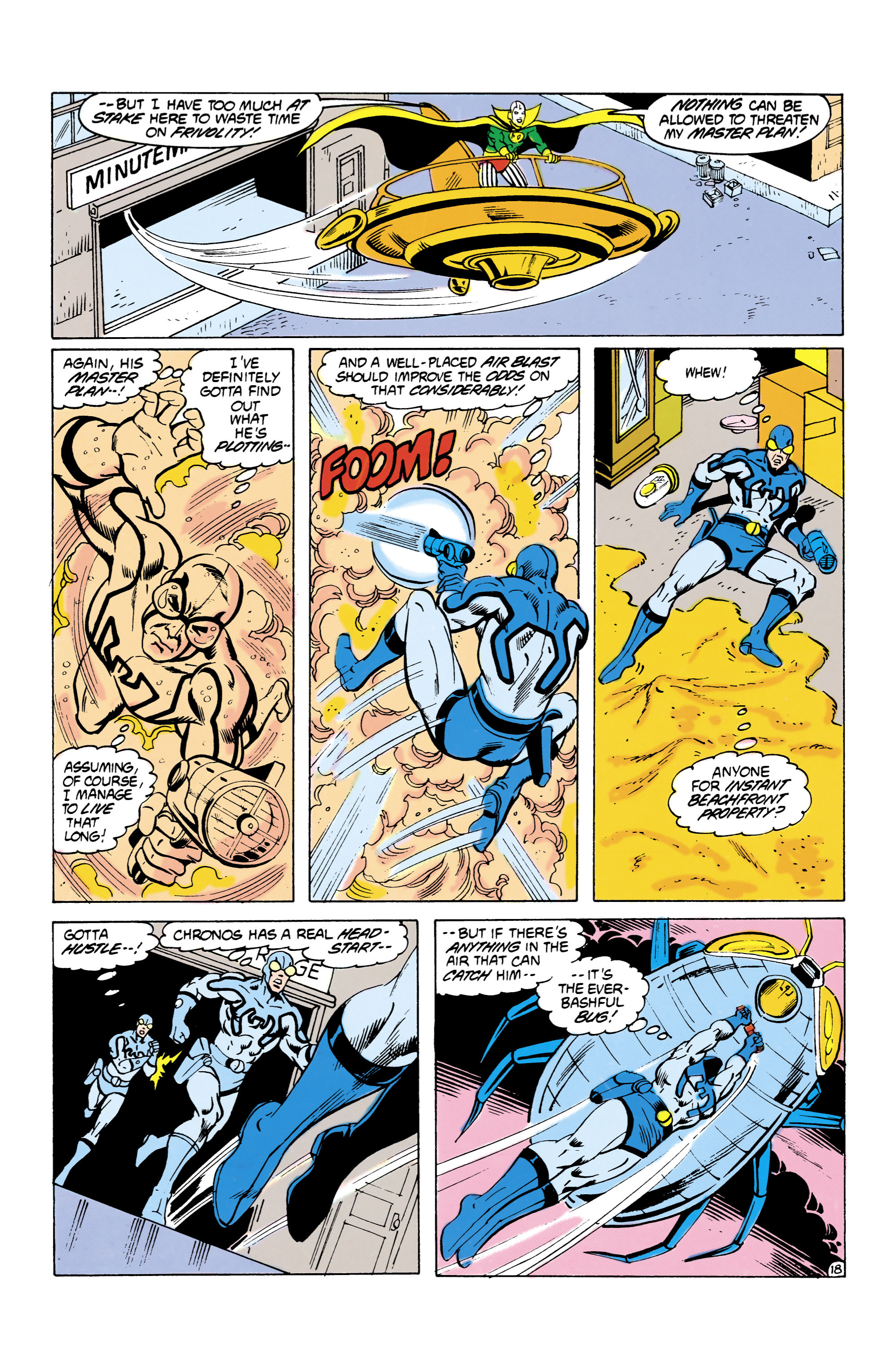 Read online Blue Beetle (1986) comic -  Issue #10 - 18