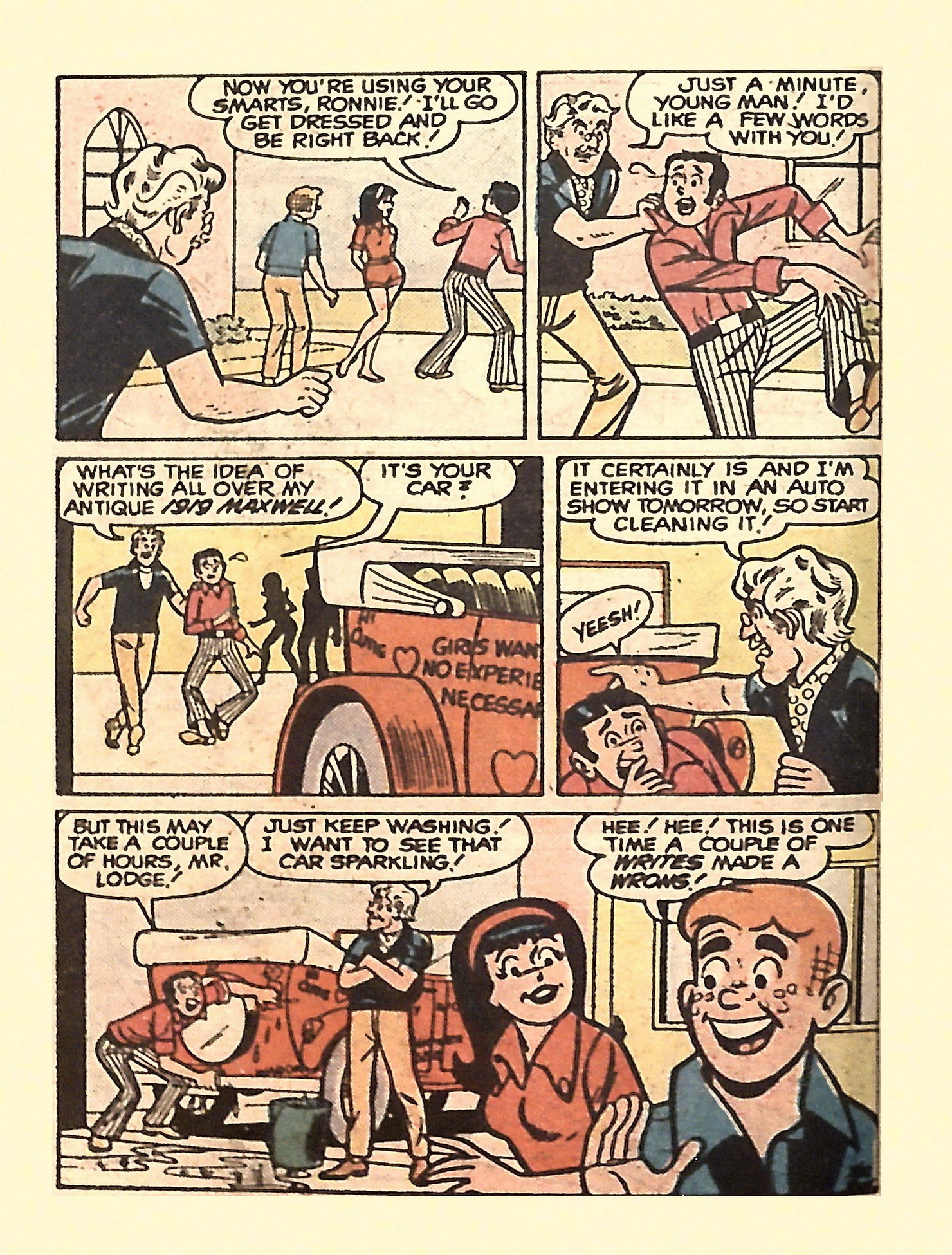 Read online Archie...Archie Andrews, Where Are You? Digest Magazine comic -  Issue #3 - 62