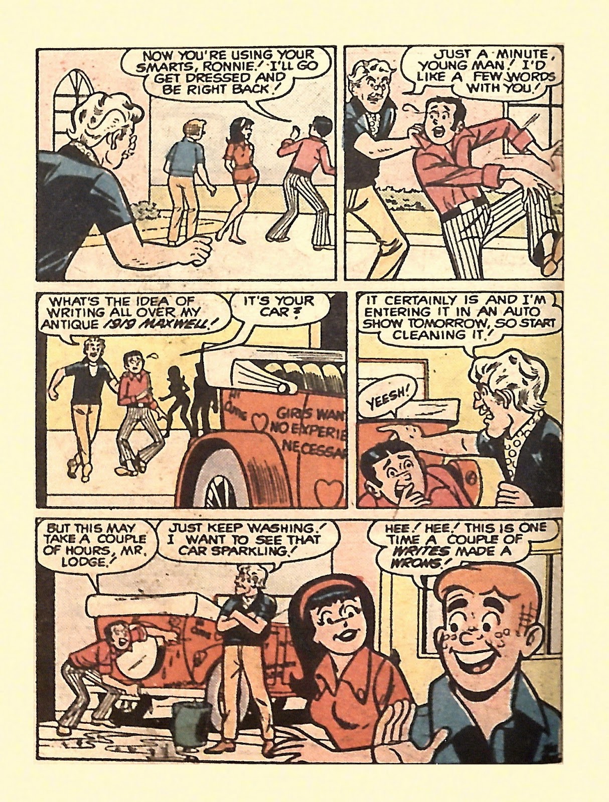 Archie...Archie Andrews, Where Are You? Digest Magazine issue 3 - Page 62