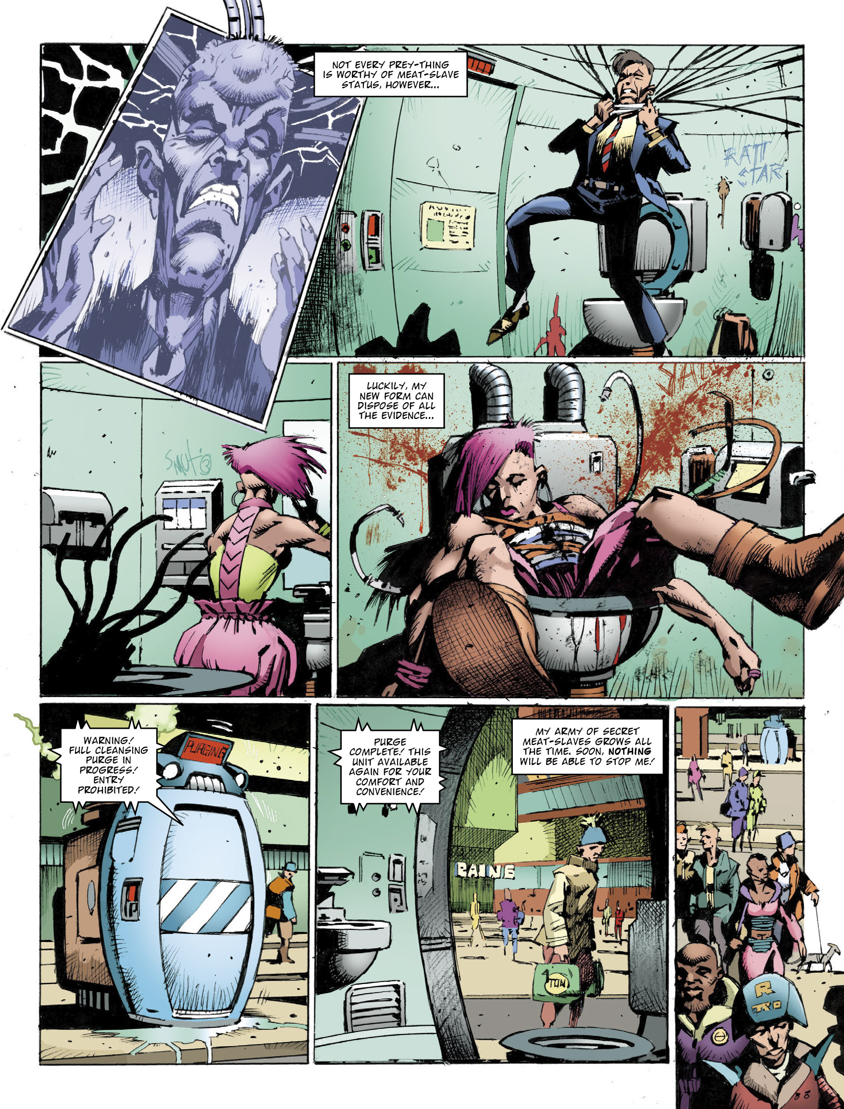 Read online 2000 AD comic -  Issue #2331 - 4