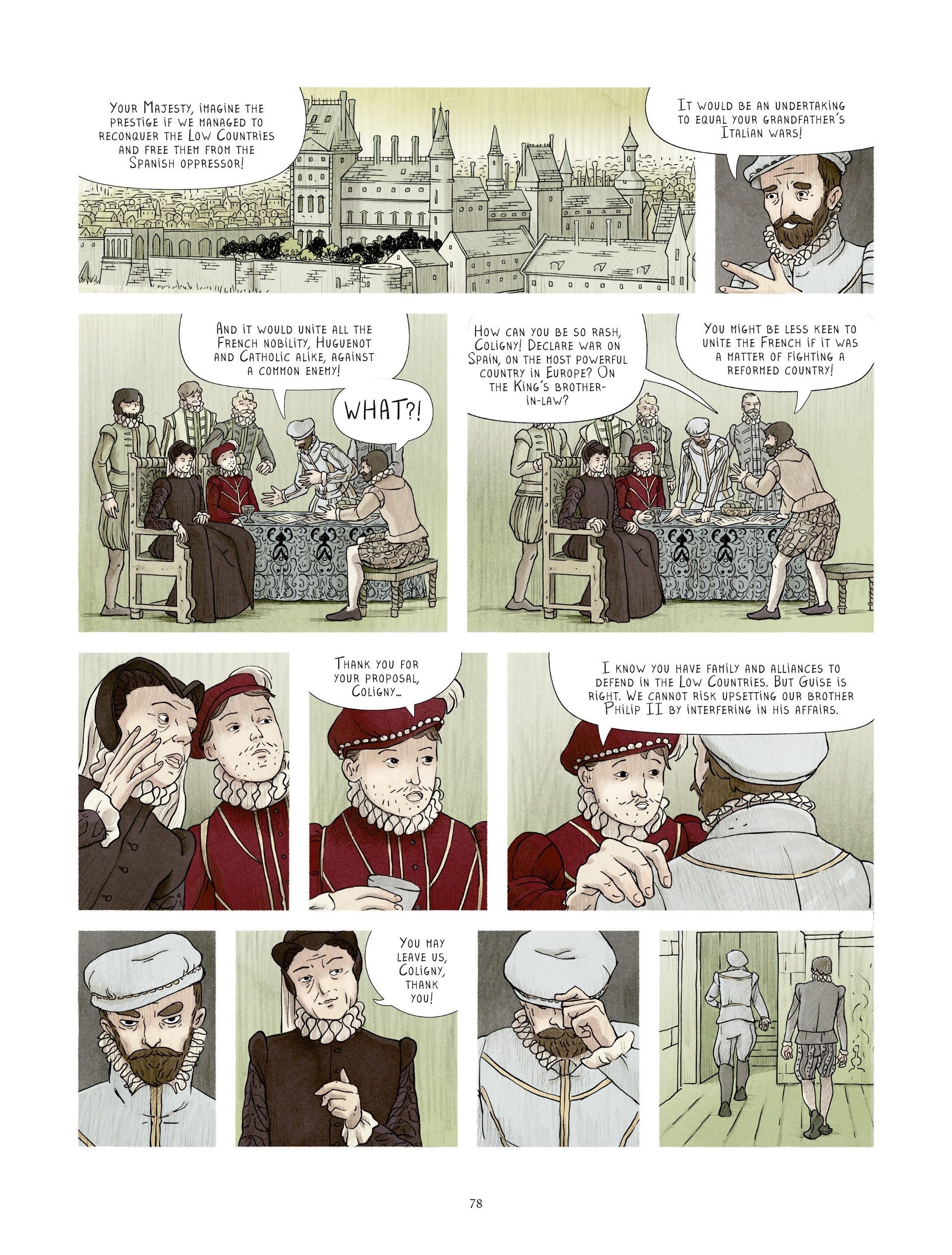 Read online Catherine de' Medici, The Flying Squadron: The Good Girl comic -  Issue # TPB - 75