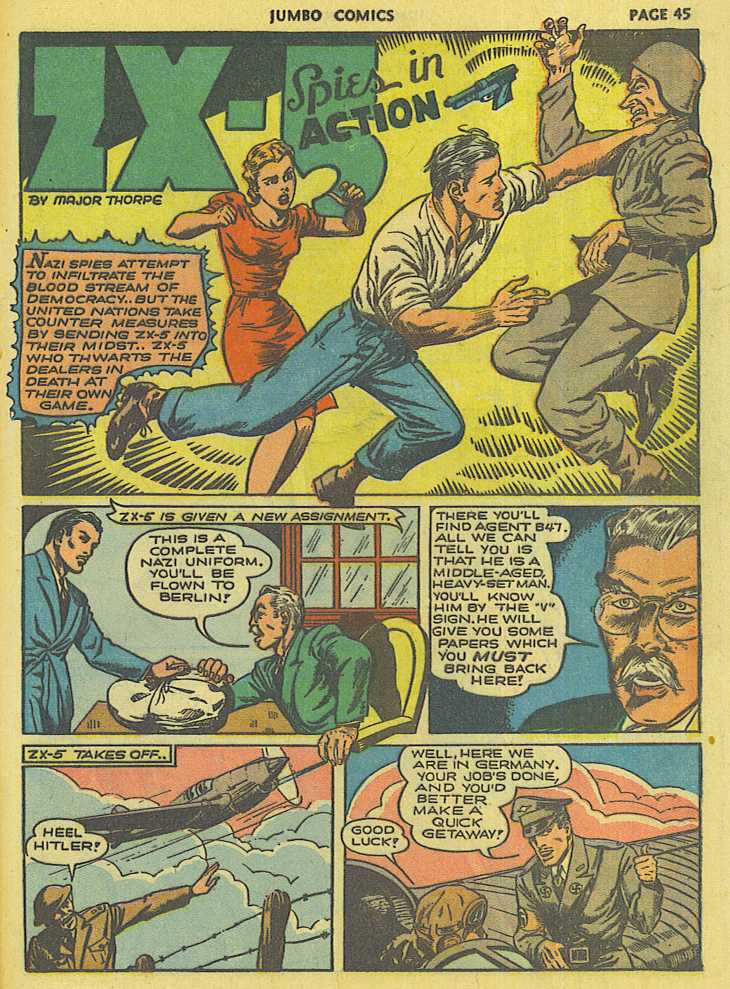 Read online Jumbo Comics comic -  Issue #42 - 47
