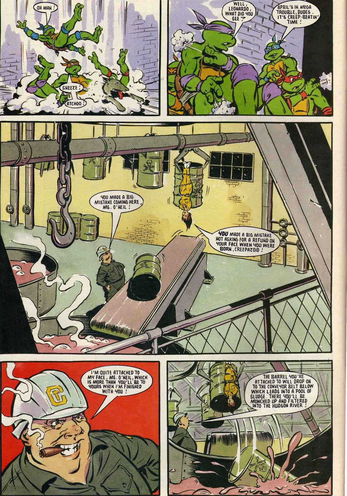 Read online Teenage Mutant Hero Turtles Adventures comic -  Issue #21 - 8