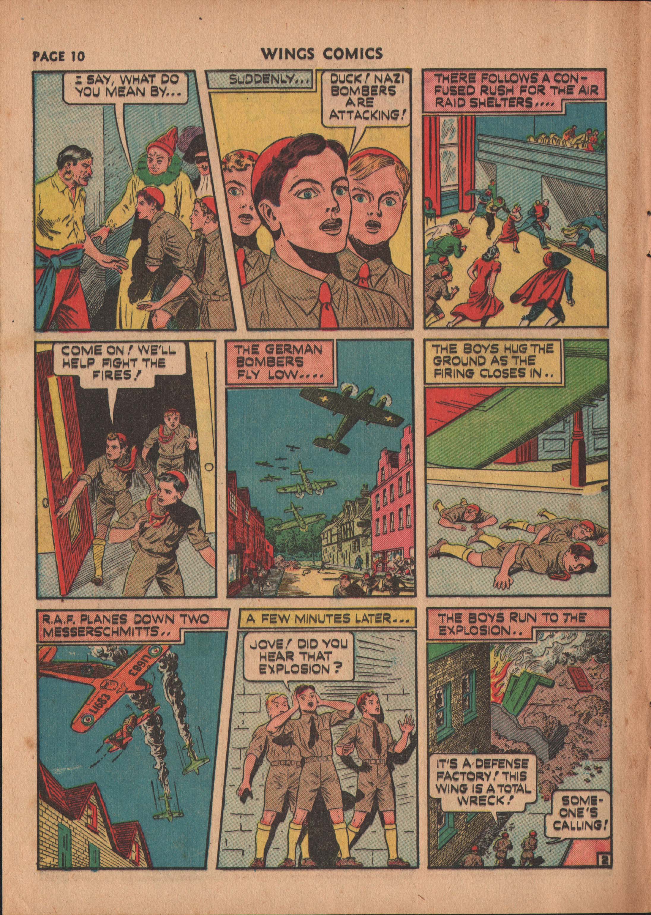 Read online Wings Comics comic -  Issue #13 - 12