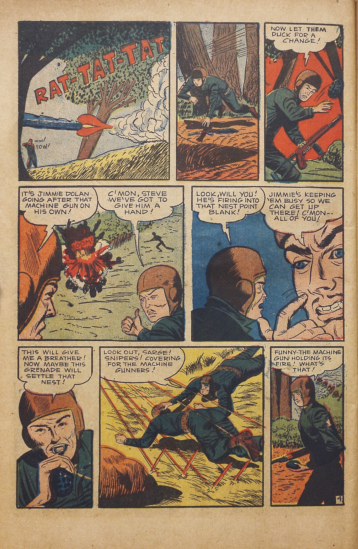 Read online G-I in Battle (1952) comic -  Issue #3 - 30