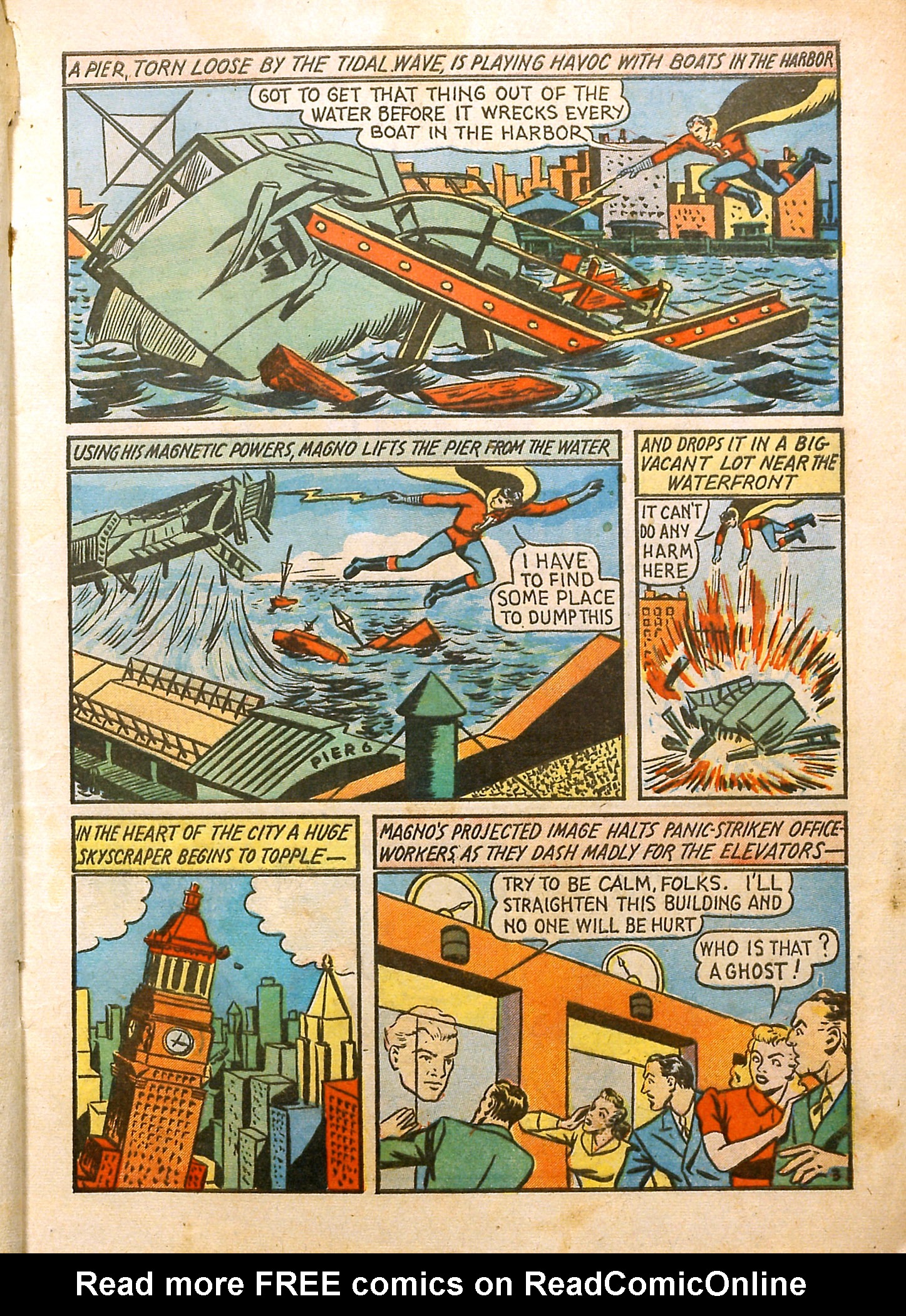 Read online Super-Mystery Comics comic -  Issue #3 - 4