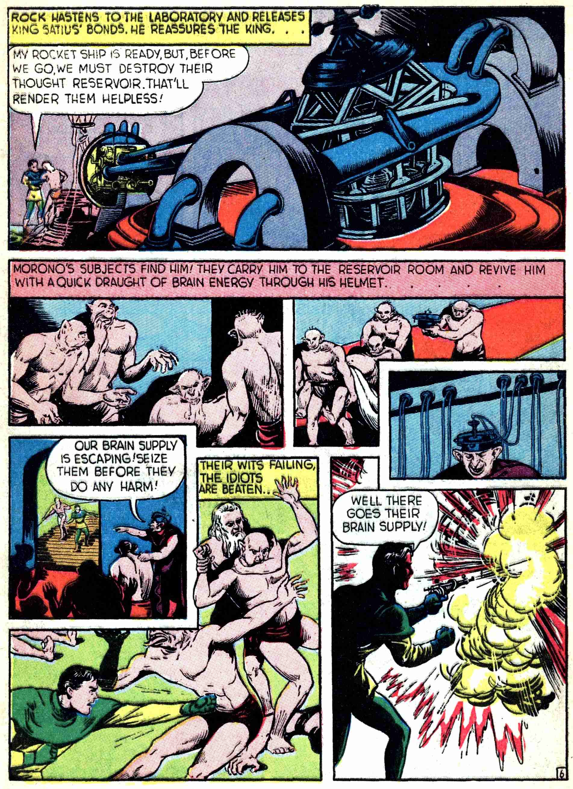 Read online Captain Flight Comics comic -  Issue #5 - 39