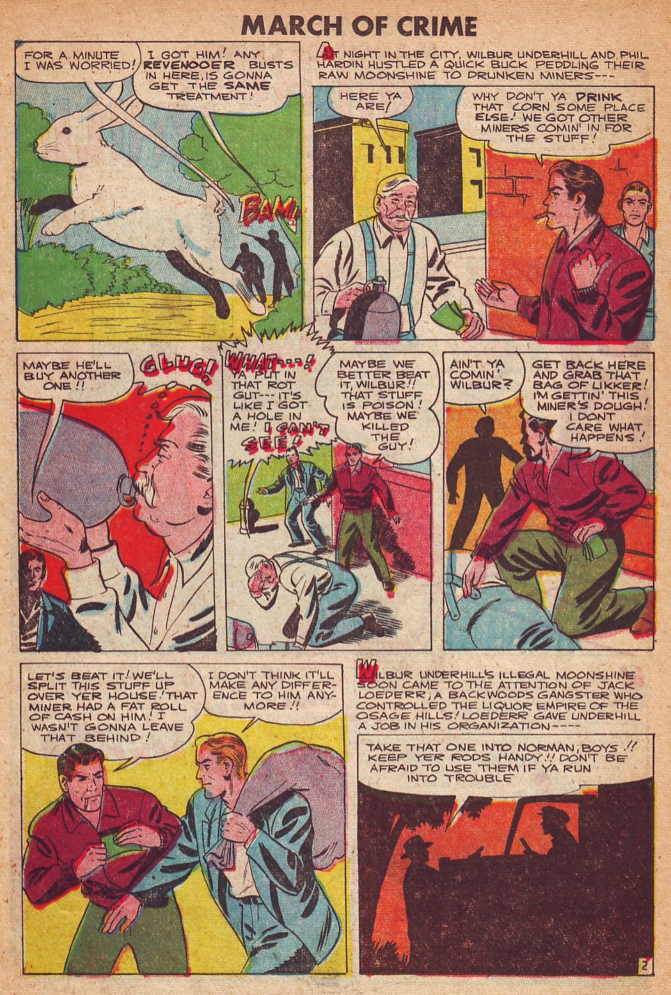 Read online March of Crime comic -  Issue #2 - 22
