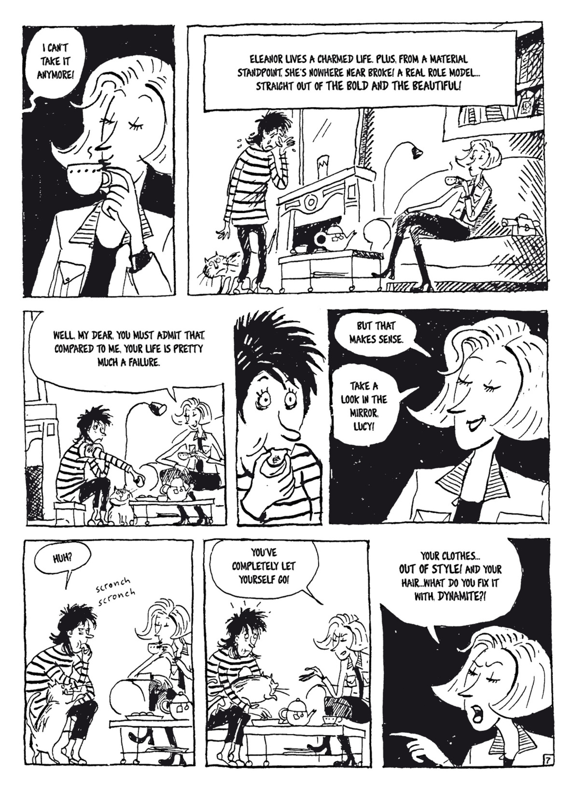 Read online Bluesy Lucy - The Existential Chronicles of a Thirtysomething comic -  Issue #1 - 9