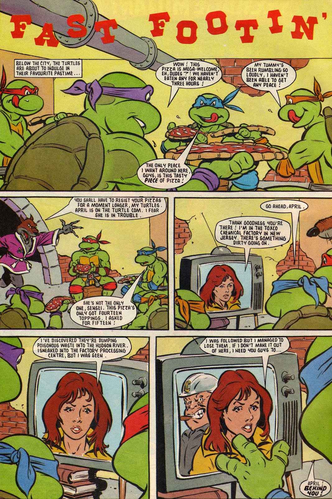 Teenage Mutant Hero Turtles Adventures issue 21 - Page 2