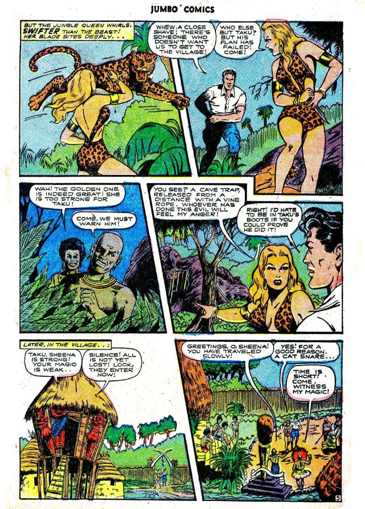 Read online Jumbo Comics comic -  Issue #72 - 7