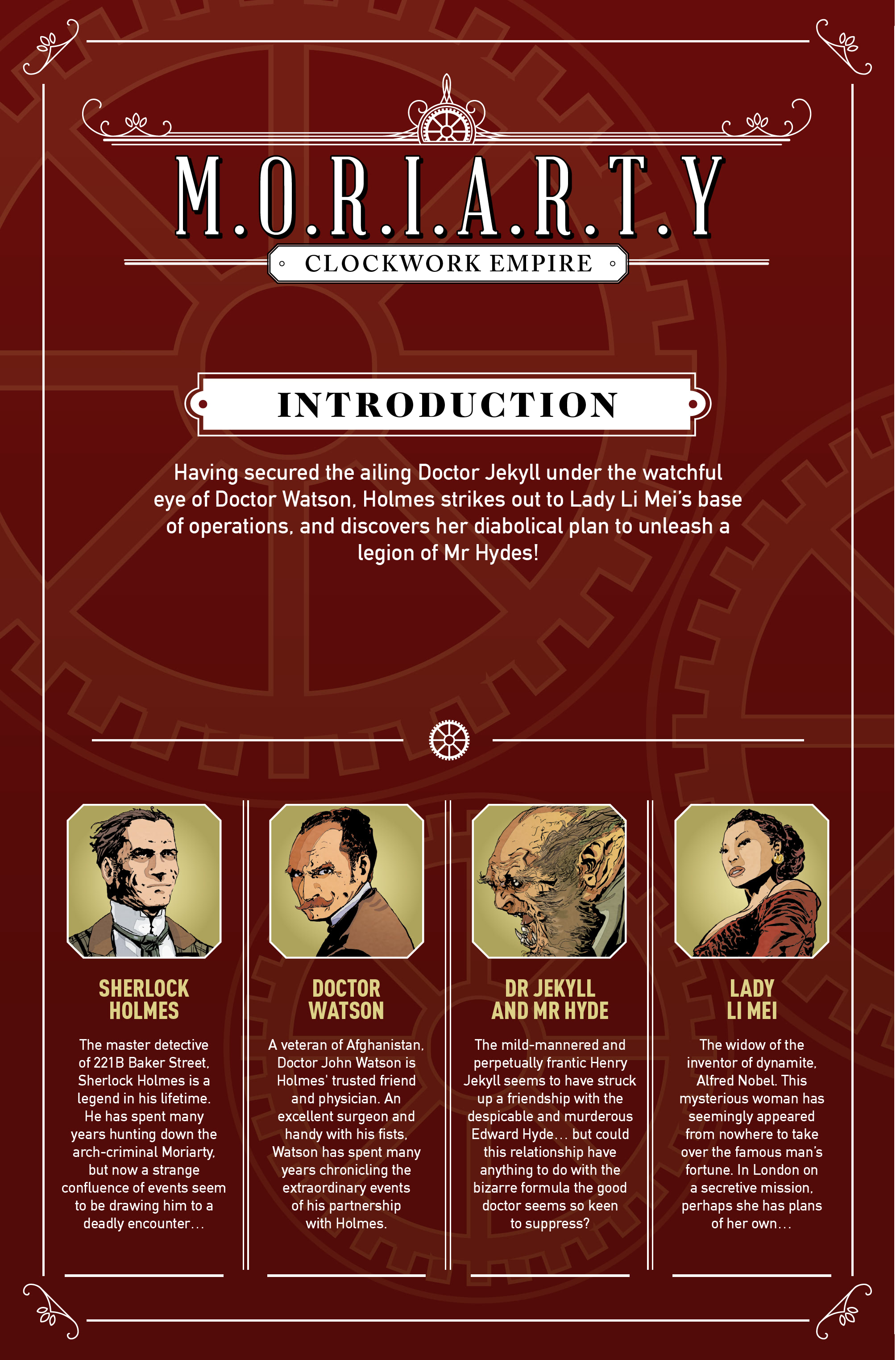 Read online M.O.R.I.A.R.T.Y : The Clockwork Empire comic -  Issue #3 - 3