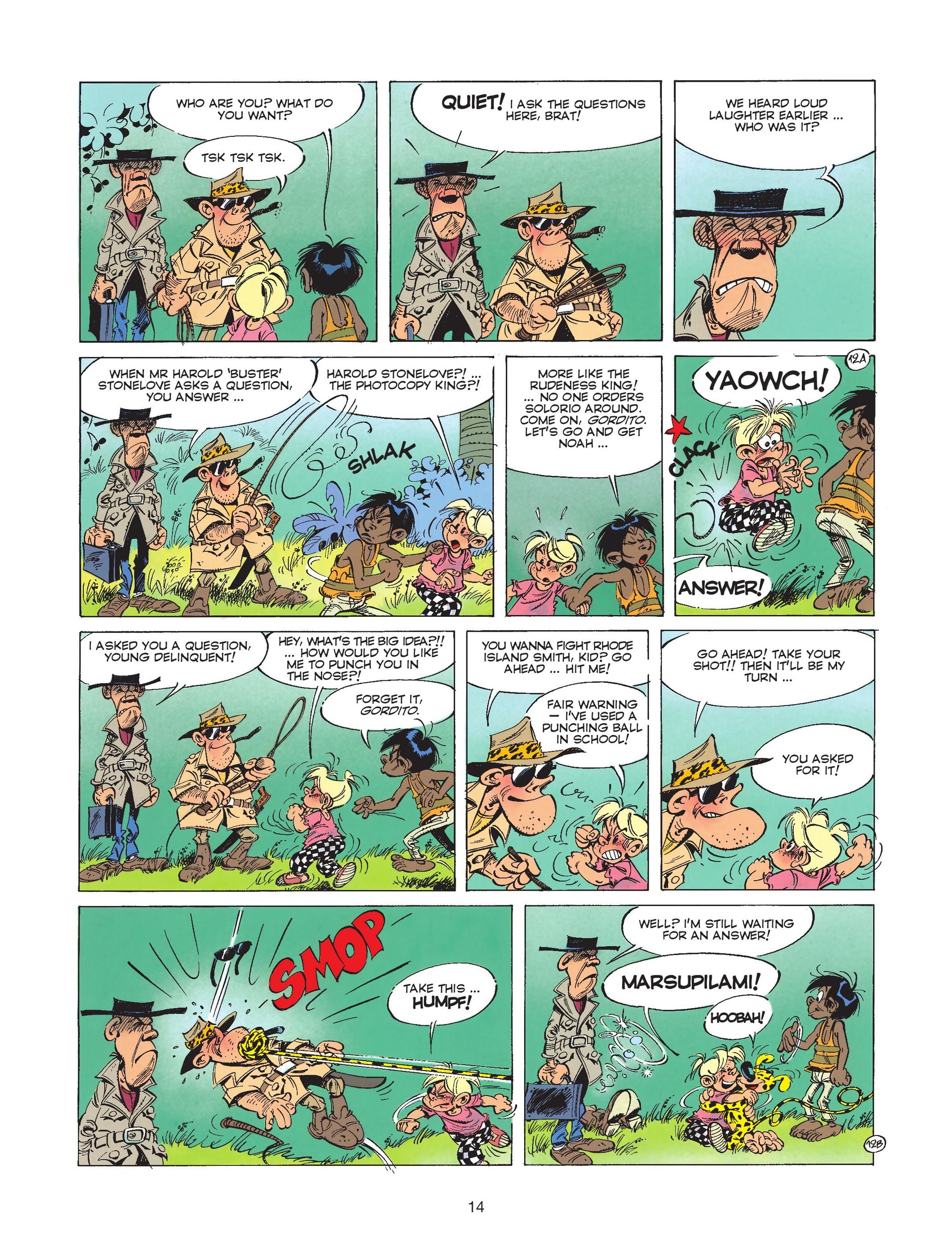 Read online Marsupilami comic -  Issue #8 - 16