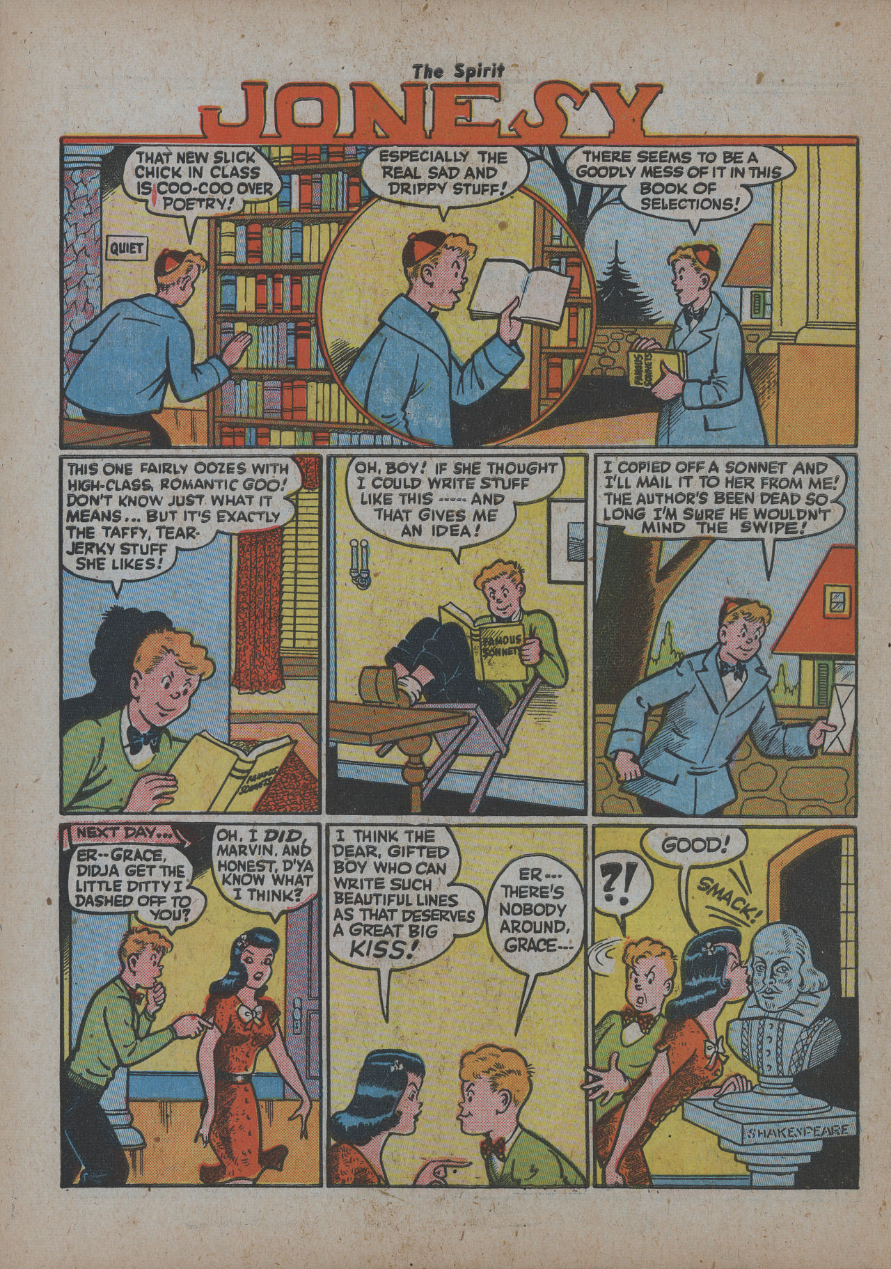 Read online The Spirit (1944) comic -  Issue #16 - 10