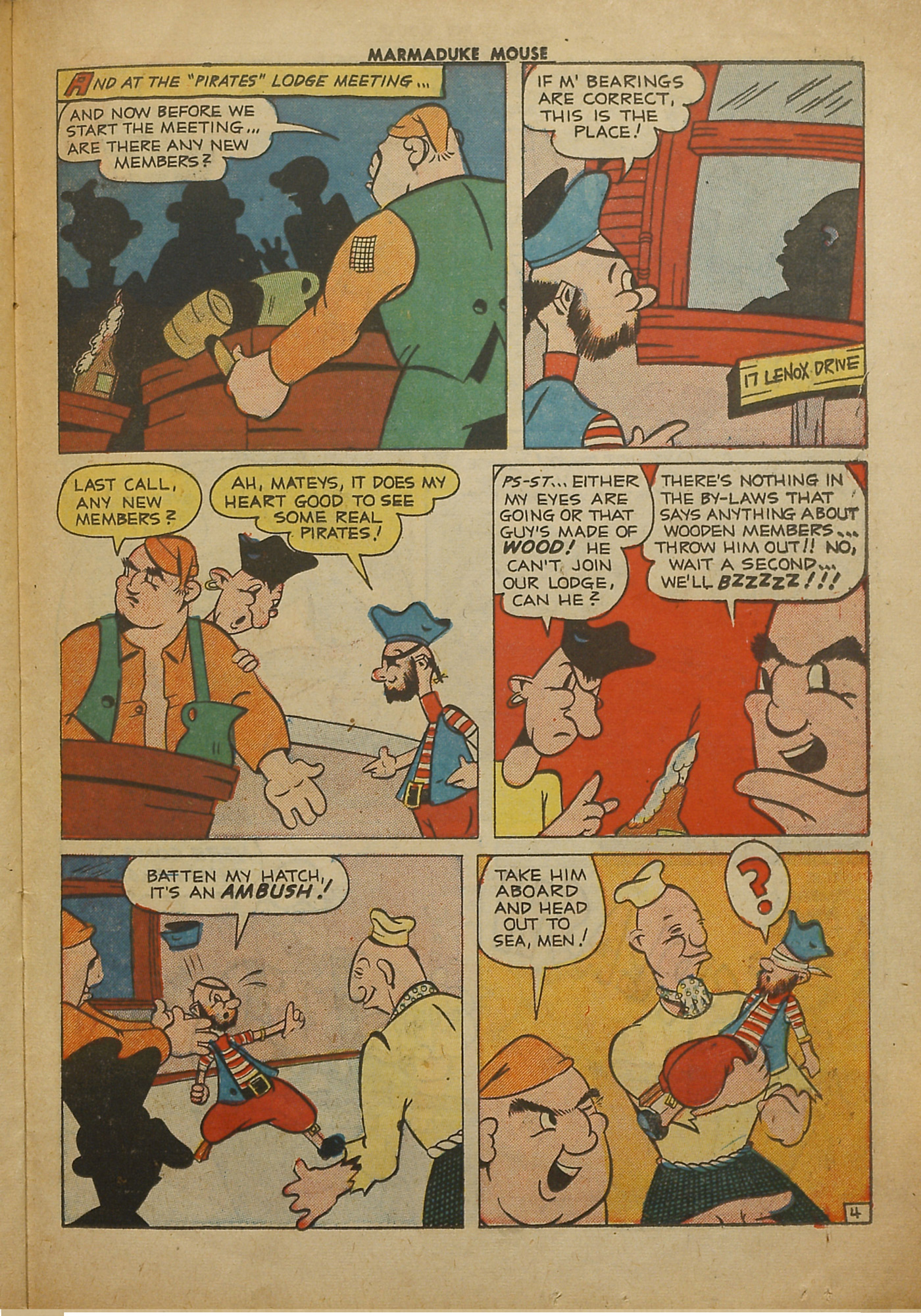 Read online Marmaduke Mouse comic -  Issue #30 - 23
