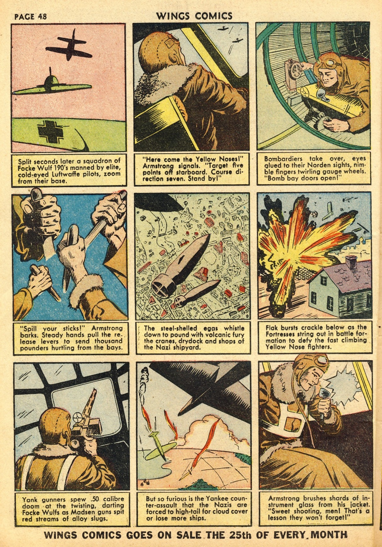 Read online Wings Comics comic -  Issue #29 - 50