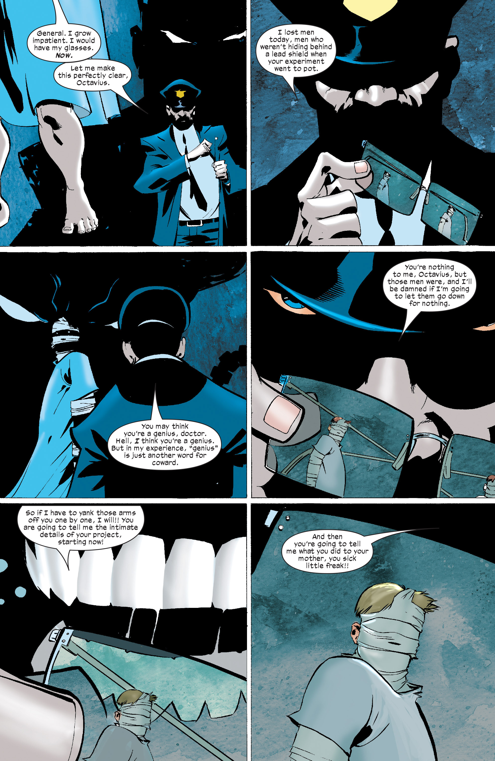 Read online Spider-Man/Doctor Octopus: Year One comic -  Issue #3 - 12