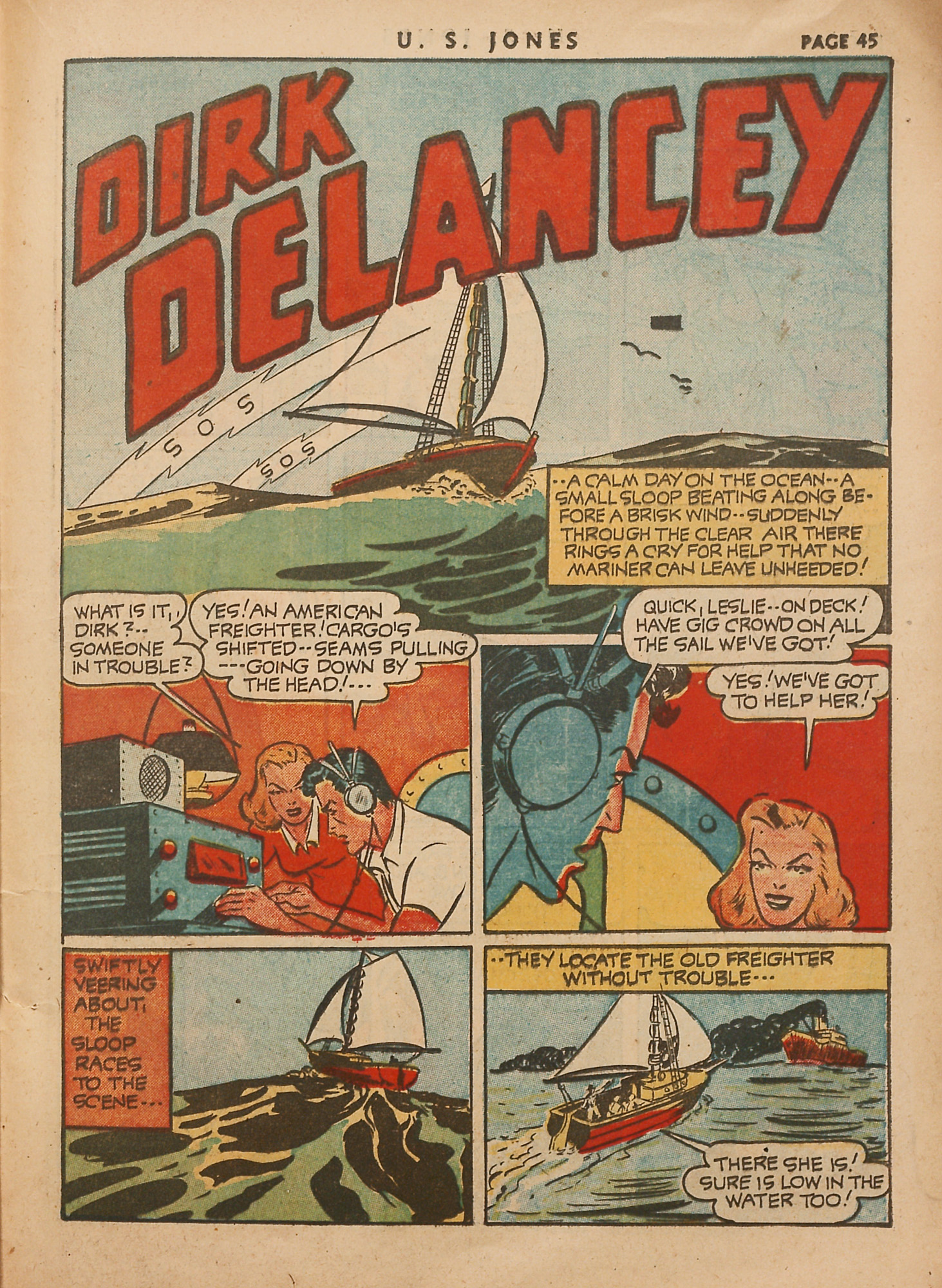 Read online U.S. Jones comic -  Issue #1 - 45