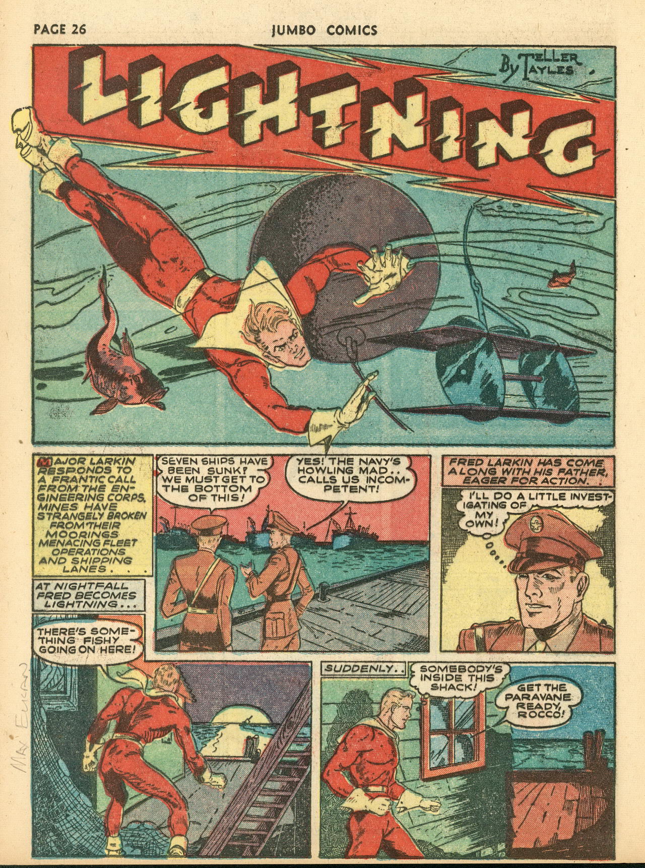 Read online Jumbo Comics comic -  Issue #29 - 28