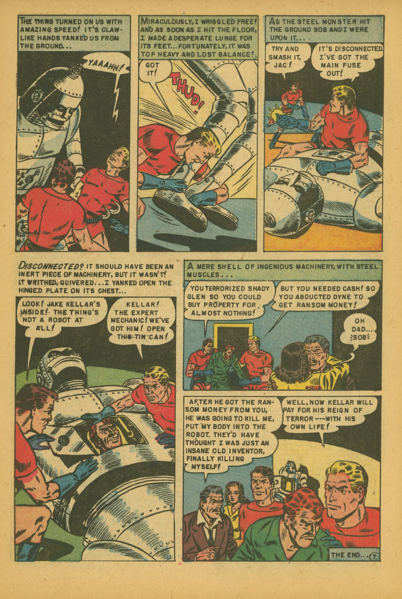 Read online Strange Worlds (1950) comic -  Issue #8 - 9
