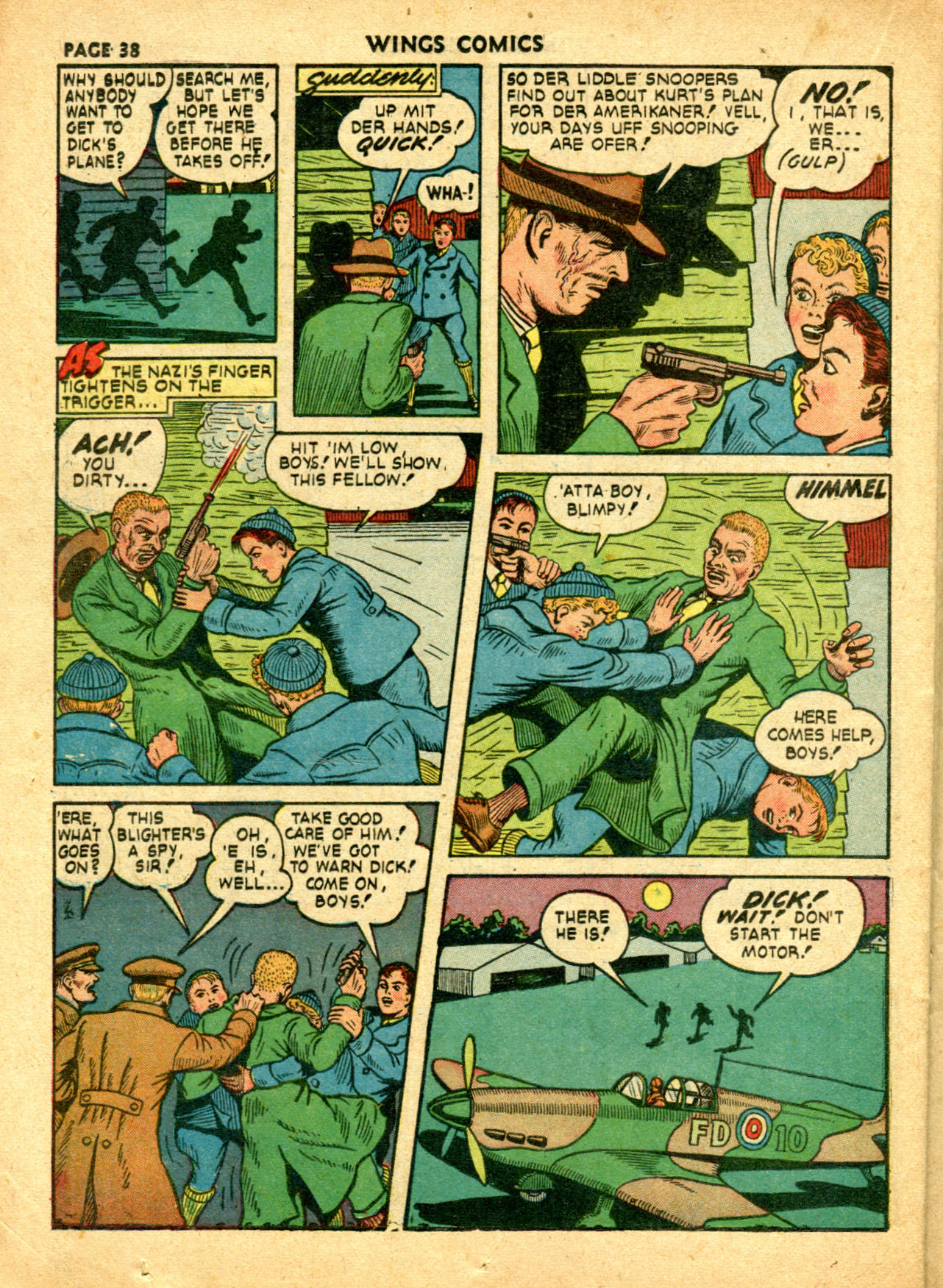 Read online Wings Comics comic -  Issue #19 - 41