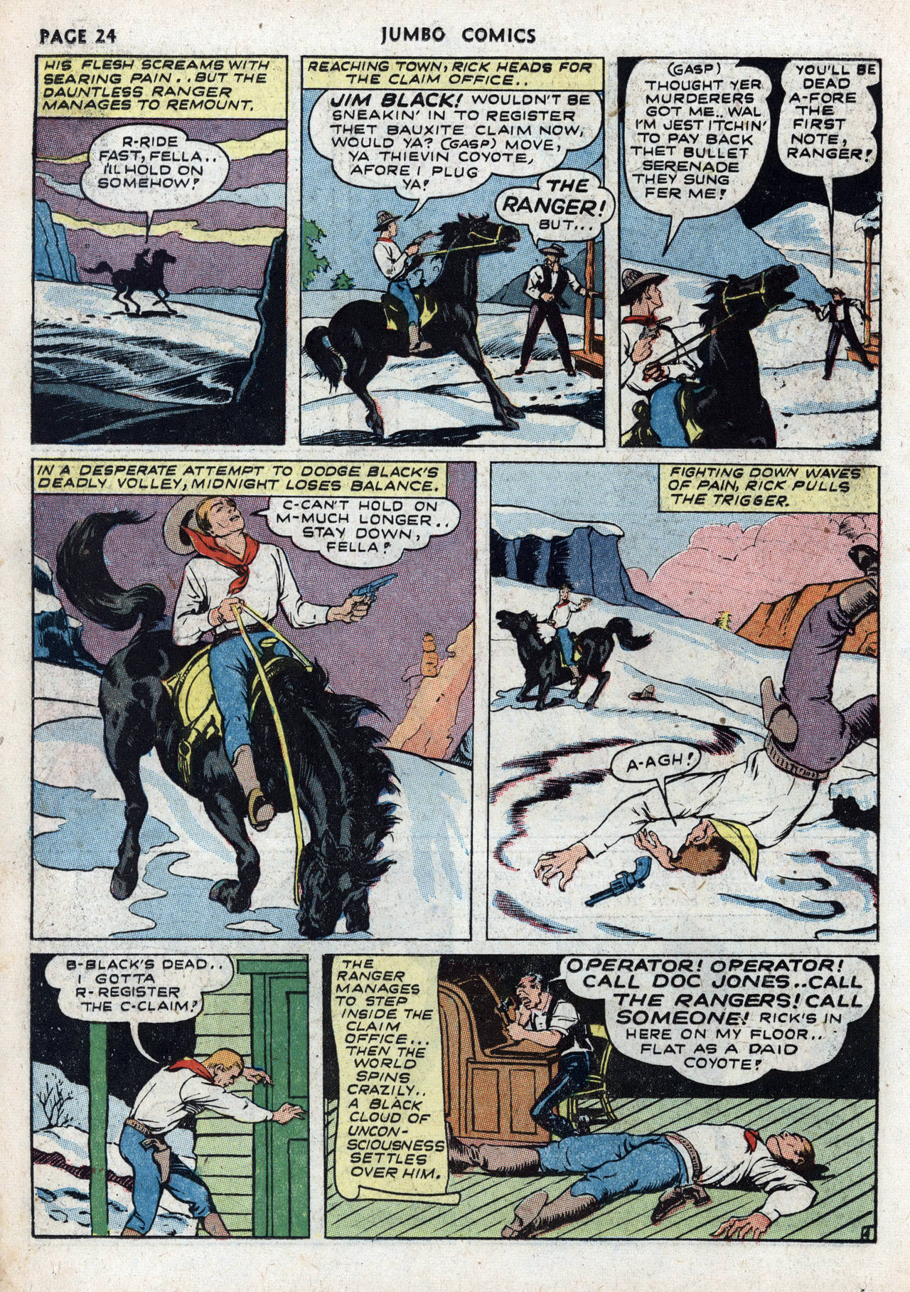 Read online Jumbo Comics comic -  Issue #48 - 26