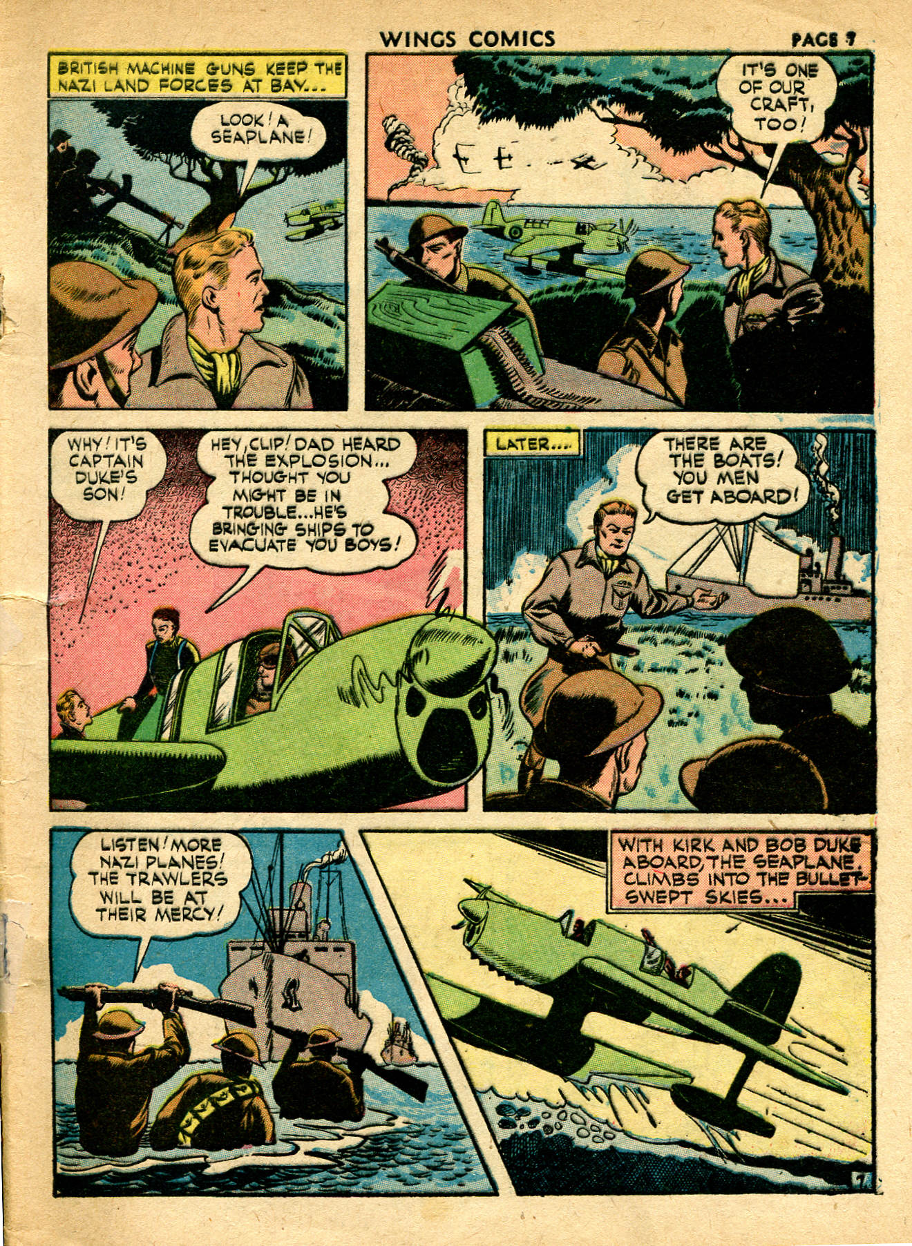 Read online Wings Comics comic -  Issue #15 - 9