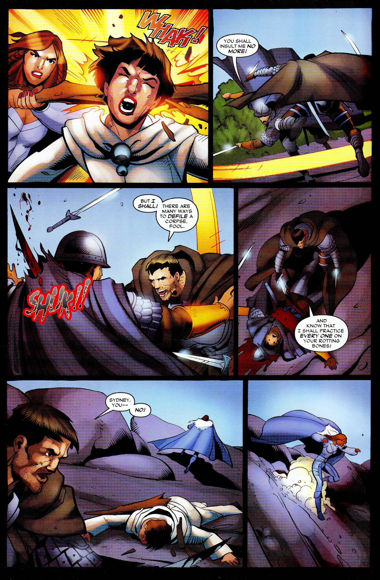 Read online Forgotten Realms: Streams of Silver comic -  Issue #3 - 7