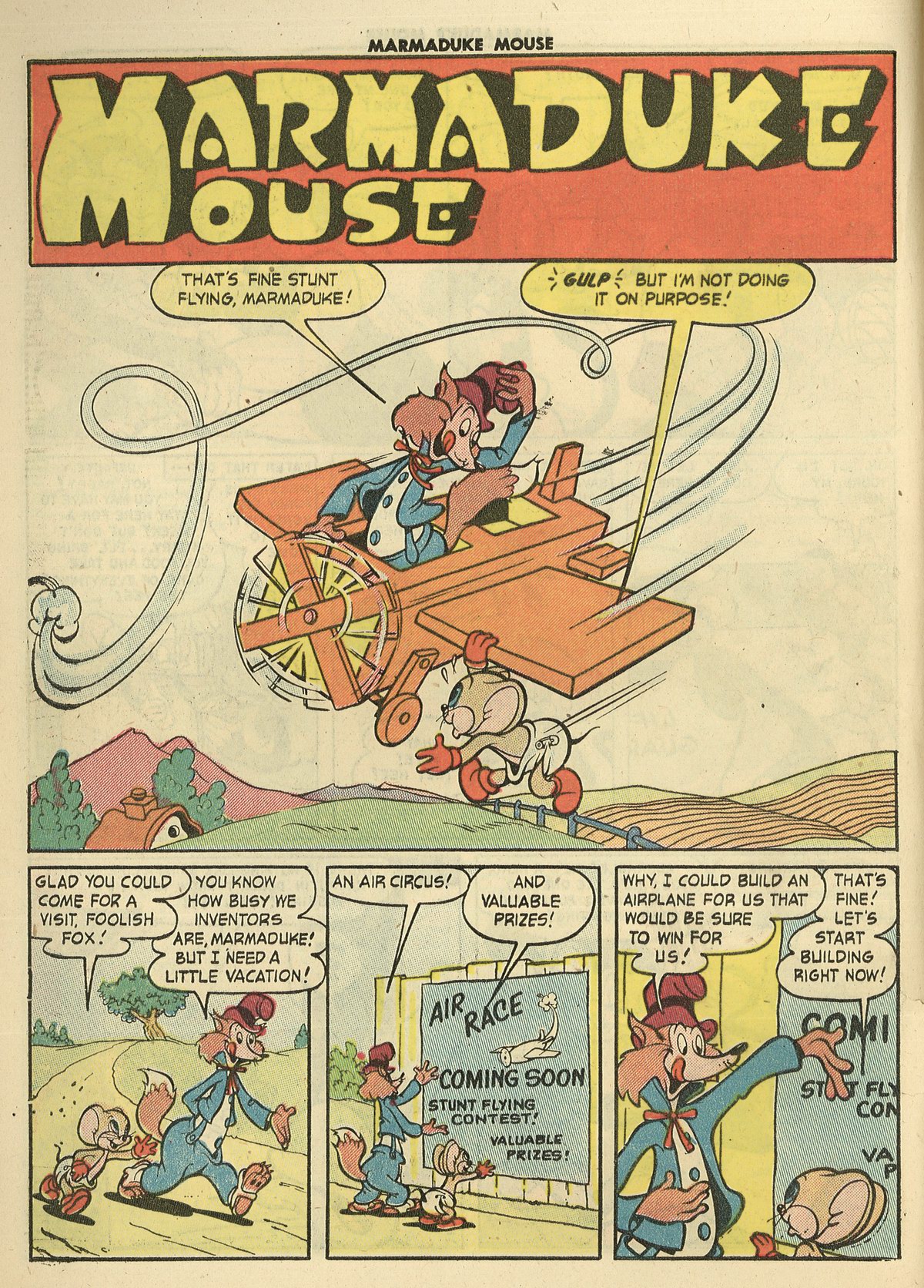 Read online Marmaduke Mouse comic -  Issue #61 - 14