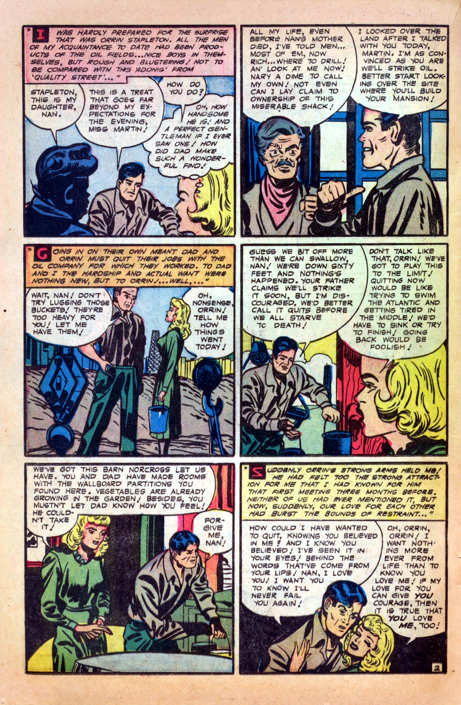 Read online Romantic Love comic -  Issue #2 - 20