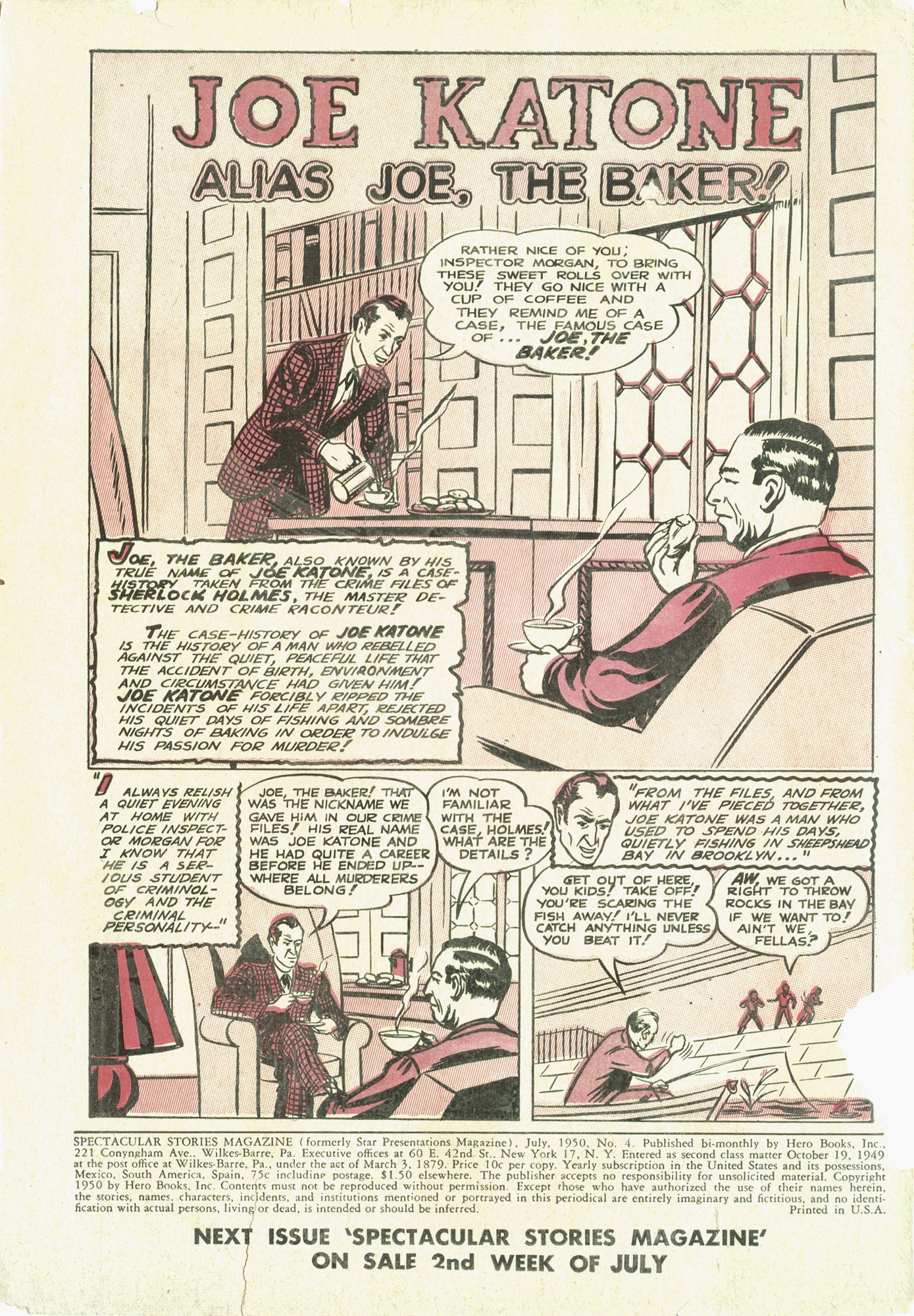 Read online Spectacular Stories Magazine comic -  Issue #4 - 2