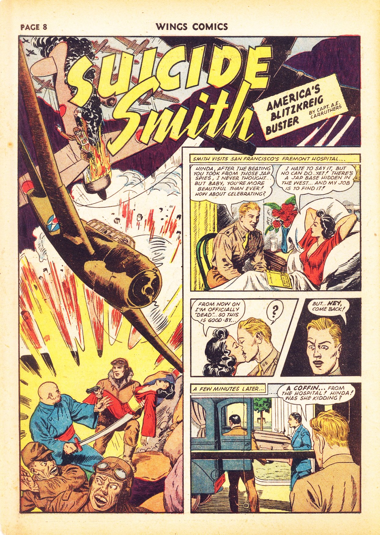 Read online Wings Comics comic -  Issue #24 - 10