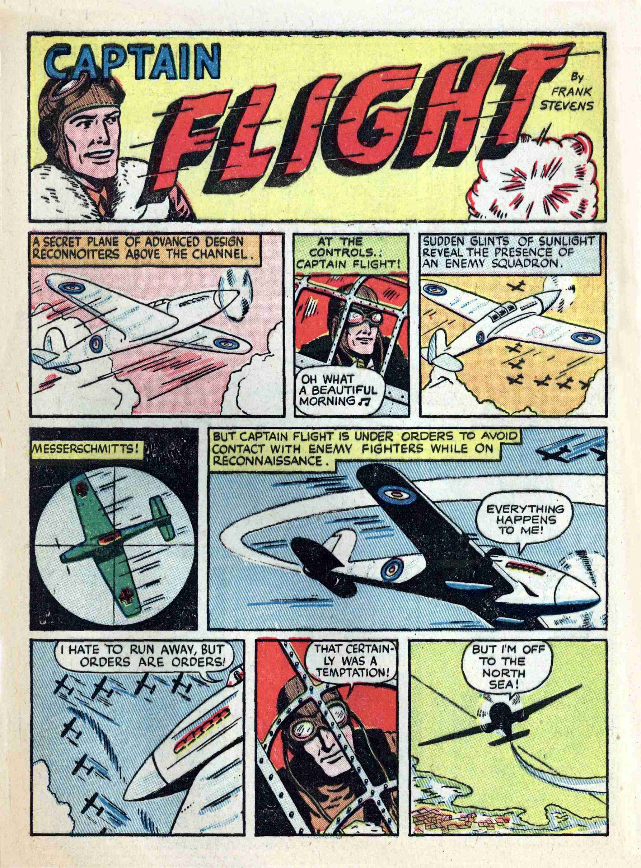 Read online Captain Flight Comics comic -  Issue #4 - 10