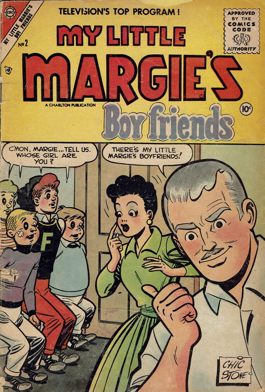 Read online My Little Margie's Boy Friends comic -  Issue #2 - 1