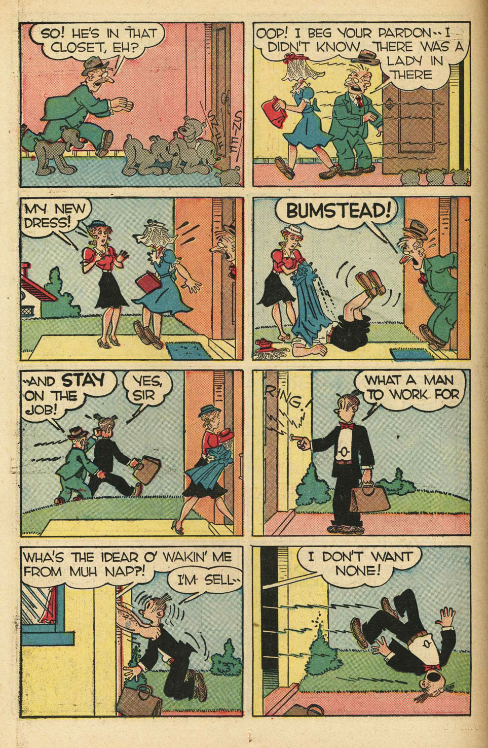 Read online Blondie Comics (1947) comic -  Issue #6 - 14